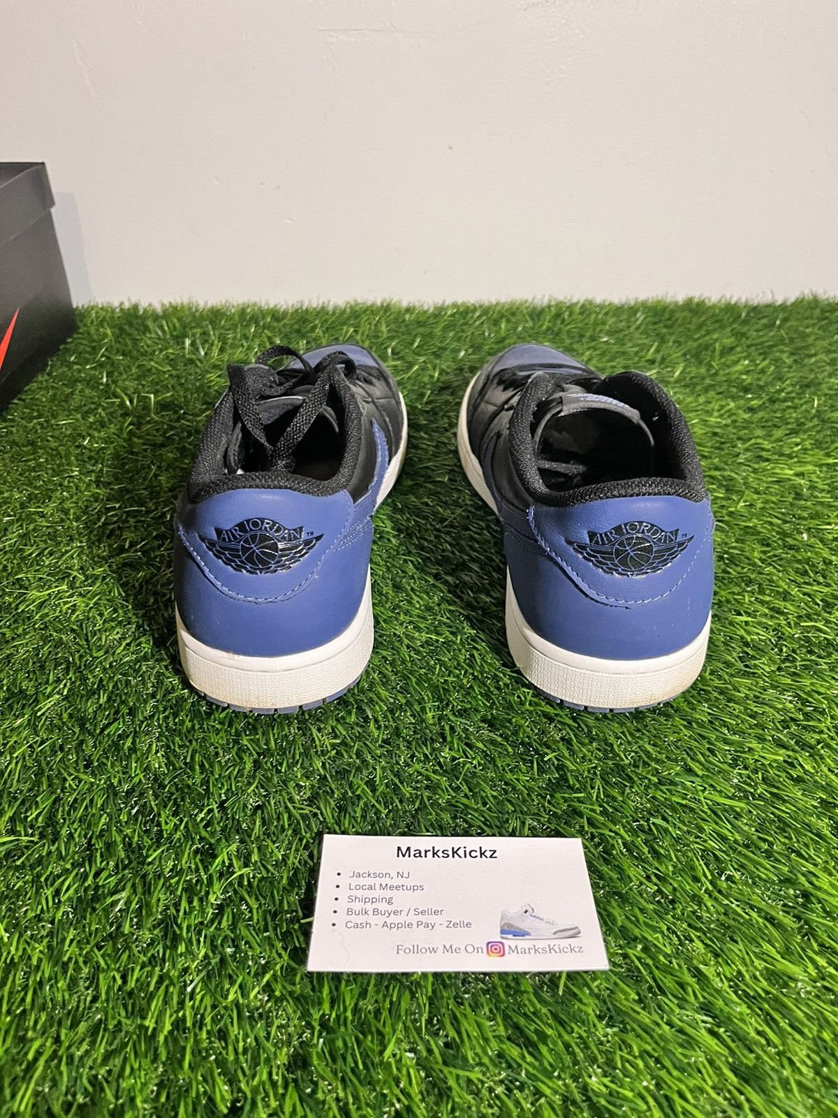 Jordan Brand × Nike jordan 1 low retro mystic navy size 11.5 Size US 11.5 / EU 44-45 - 3 Thumbnail