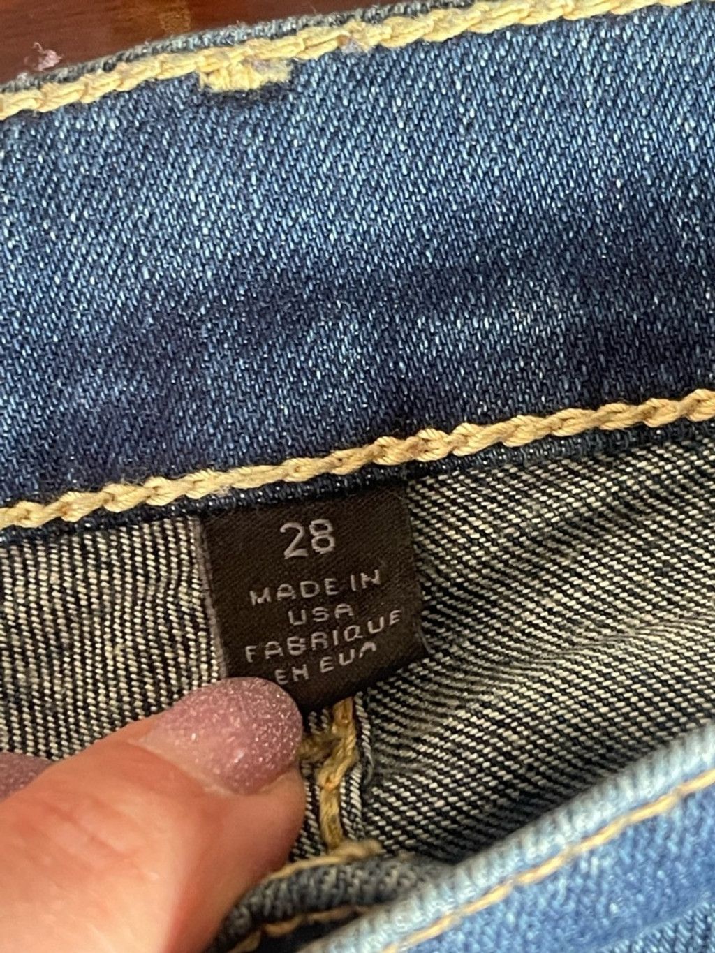 True Religion True Religion Mid Rise Skinny Jeans Size 28 Made in USA Y2K Size 28" / US 6 / IT 42 - 6 Thumbnail