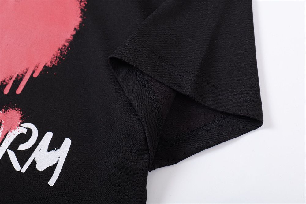 Japanese Brand × Vintage High street men's trendy loose heart letter cotton T-shirt Size US L / EU 52-54 / 3 - 5 Thumbnail