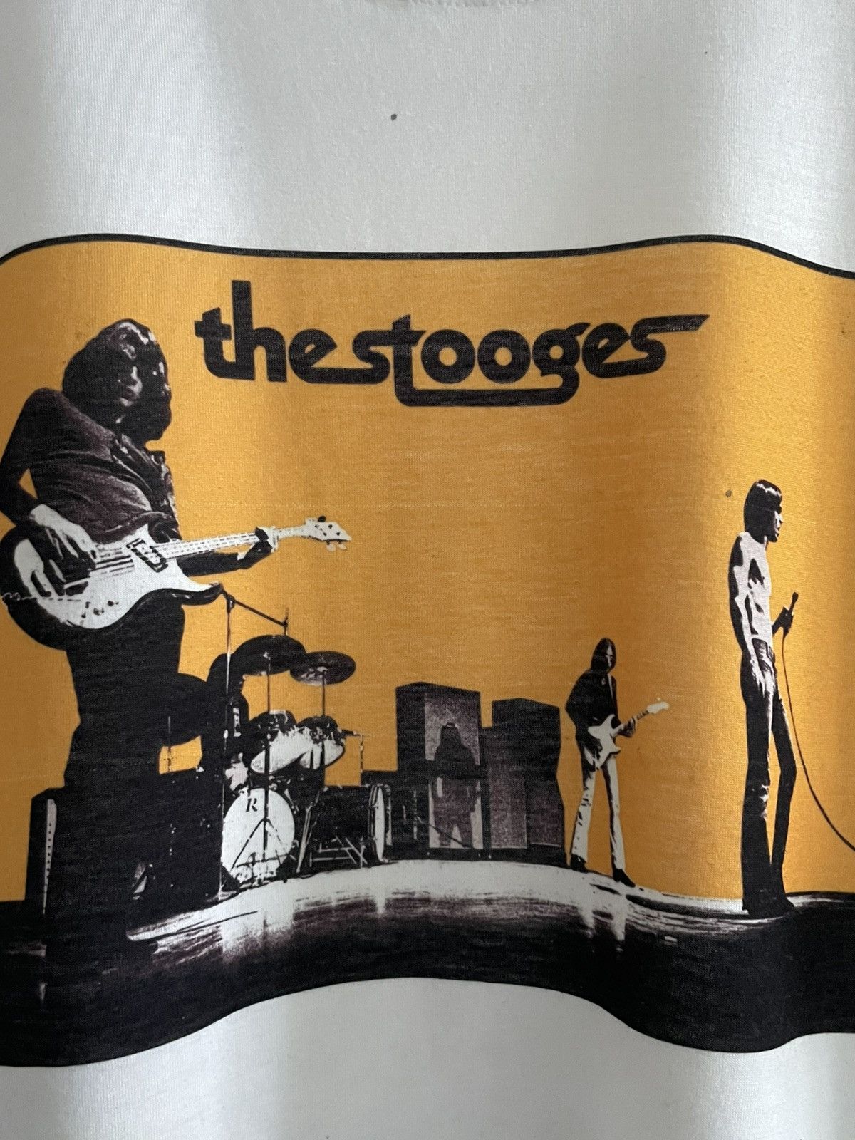 Band Tees 💥RARE💥 Vintage The Stooges 80’s "Gimme Danger" Band Tees Size US L / EU 52-54 / 3 - 5 Thumbnail