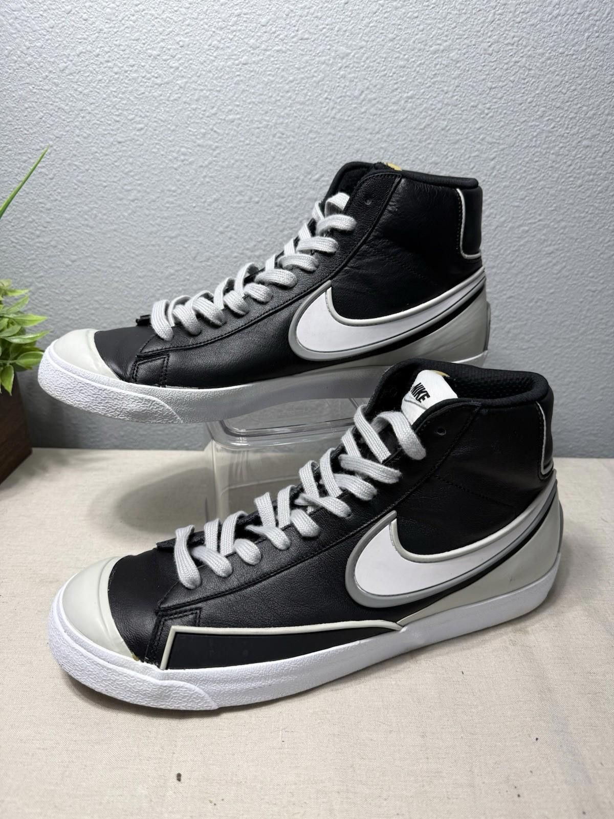 Nike Nike Blazer Mid '77 Infinite Black White Sneakers Men's Sz13 Size US 13 / EU 46 - 2 Thumbnail