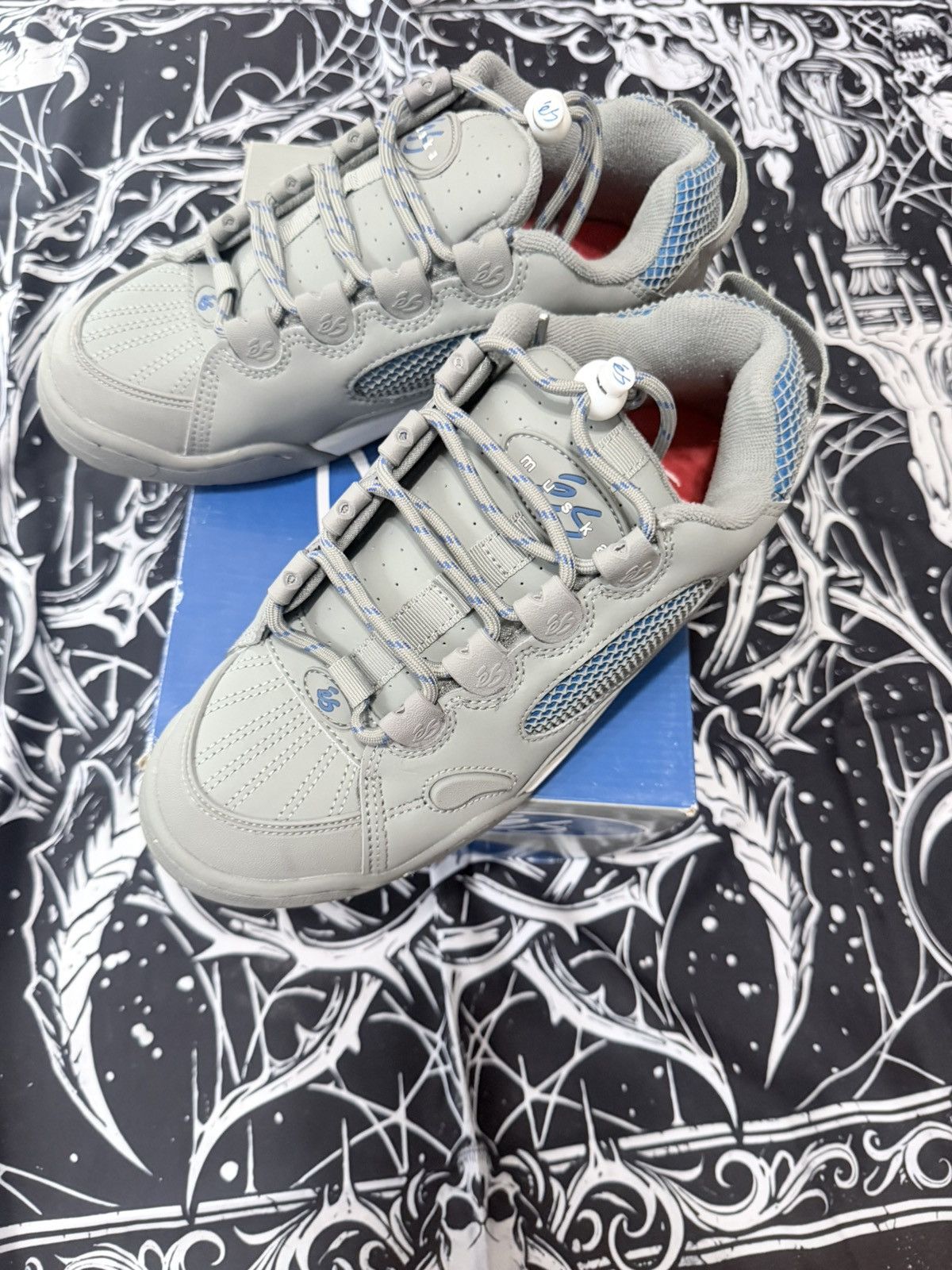 eS eŚ Chad Muska Gray/Blue Size US 8 / EU 41 - 1 Thumbnail