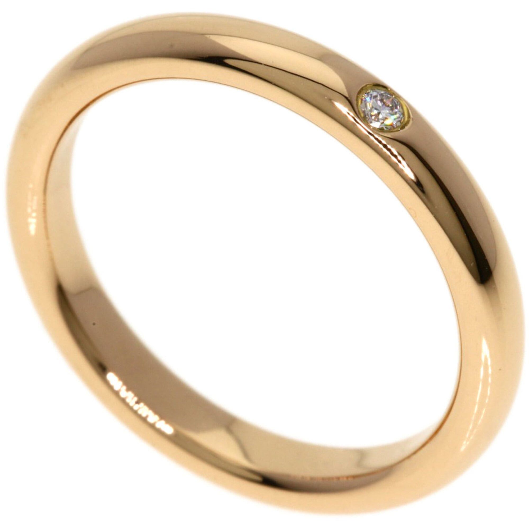 Tiffany & Co. Tiffany & Co. Wedding Ring with 1 Diamond, 18K Pink Gold, for Women. Size ONE SIZE - 1 Thumbnail