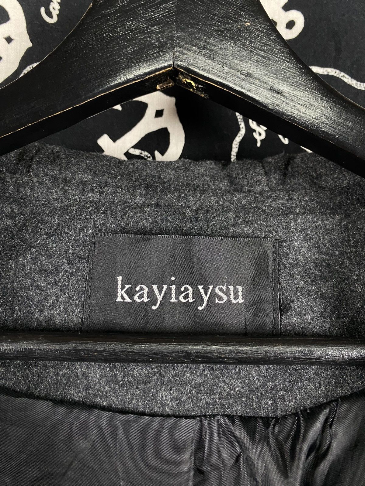 Japanese Brand Kayiaysu Hooded Wool Blend Coat Minimalist Outerwear Size M / US 6-8 / IT 42-44 - 6 Thumbnail