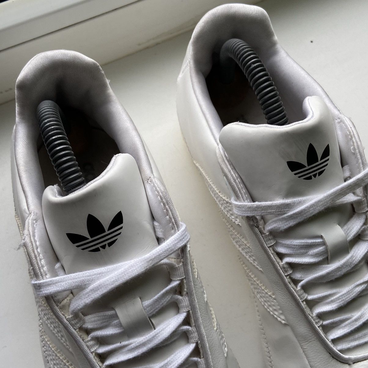 Adidas 📌 Vintage Adidas Porsche Design Y2K Leather Shoes Carbon Y2K Size US 5.5 / EU 38 - 5 Thumbnail