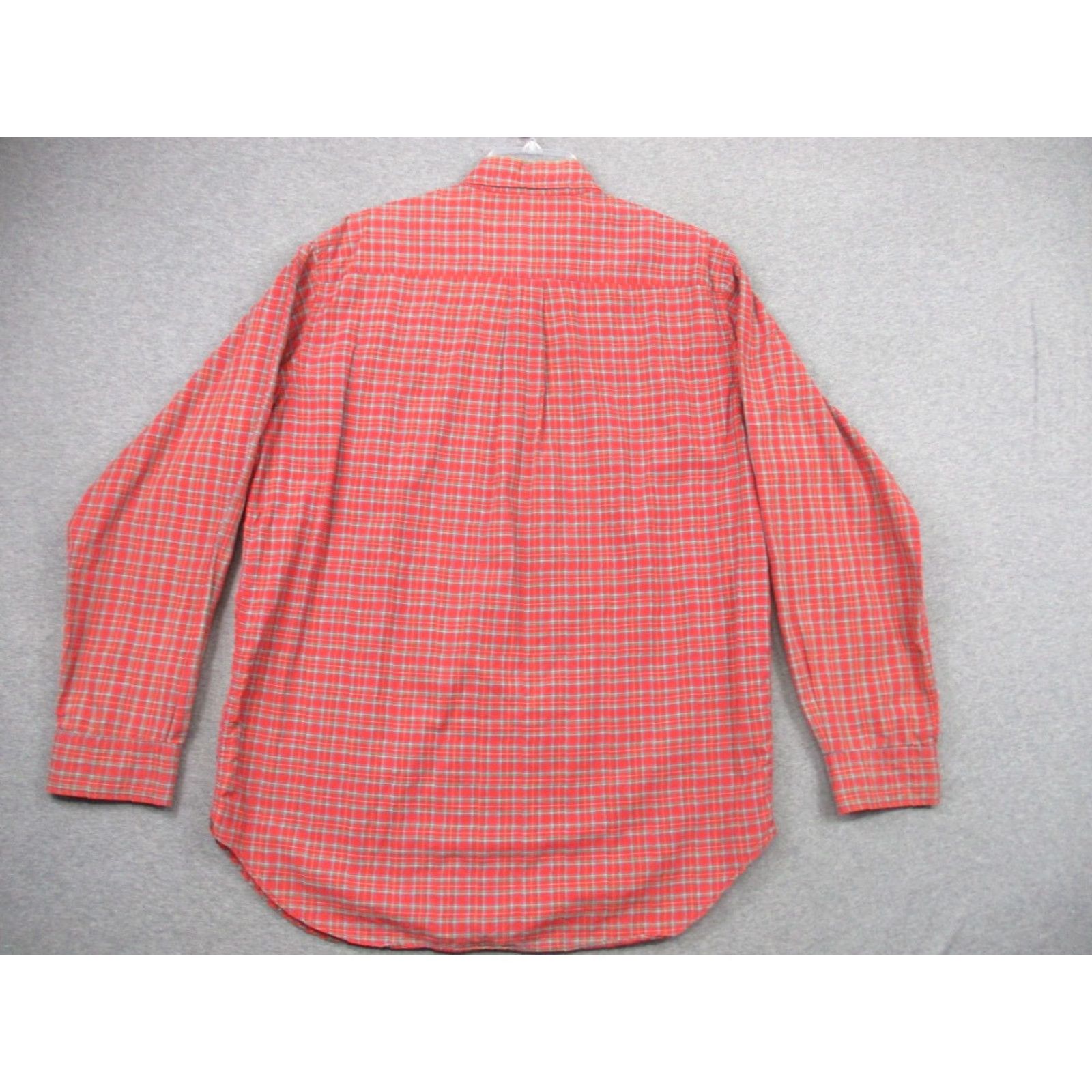 Vintage VINTAGE L.L. Bean Mens Shirt XL Red Plaid Long Sleeve Made in USA 80s Size US XL / EU 56 / 4 - 5 Thumbnail