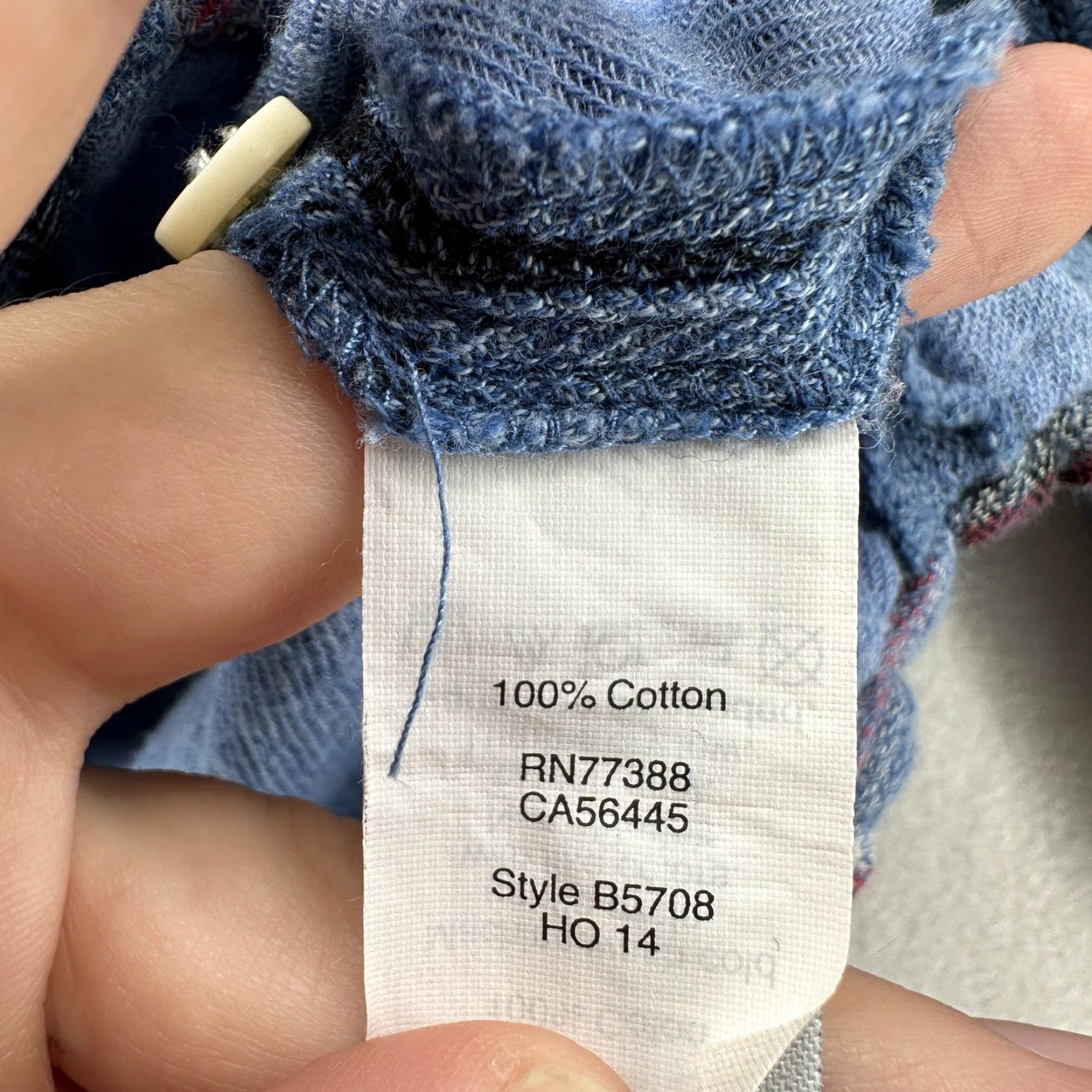 Madewell Madewell Flannel Shirt Womens XS Blue Plaid Button Front Cotton Long Sleeve Size XS / US 0-2 / IT 36-38 - 5 Thumbnail