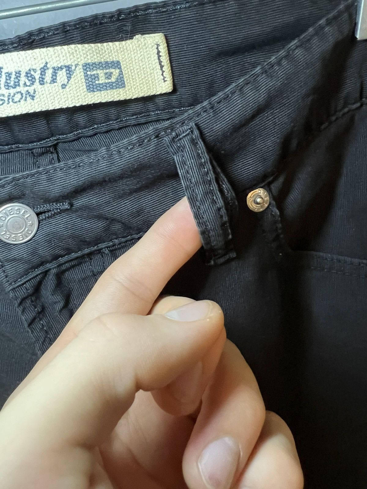 Diesel Vintage Diesel made in Italy micro corduroy straight pants Size US 31 - 7 Thumbnail
