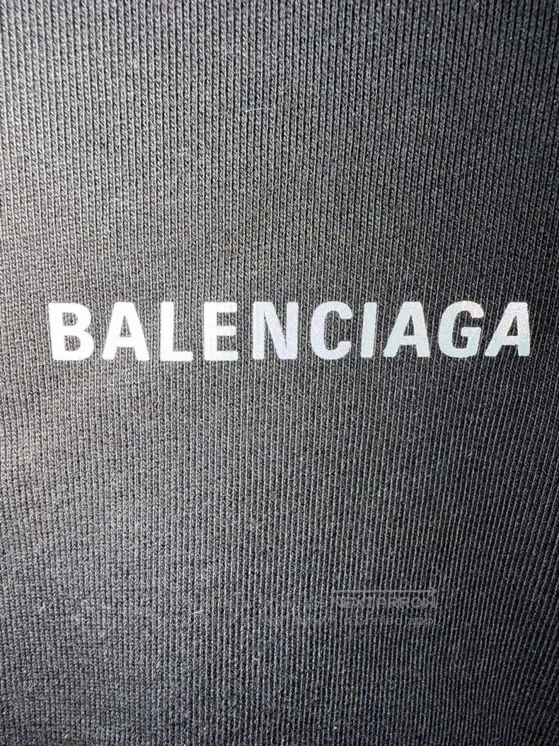 Balenciaga Balenciaga Reflective Logo Sweatshirt - Black Size US S / EU 44-46 / 1 - 5 Thumbnail