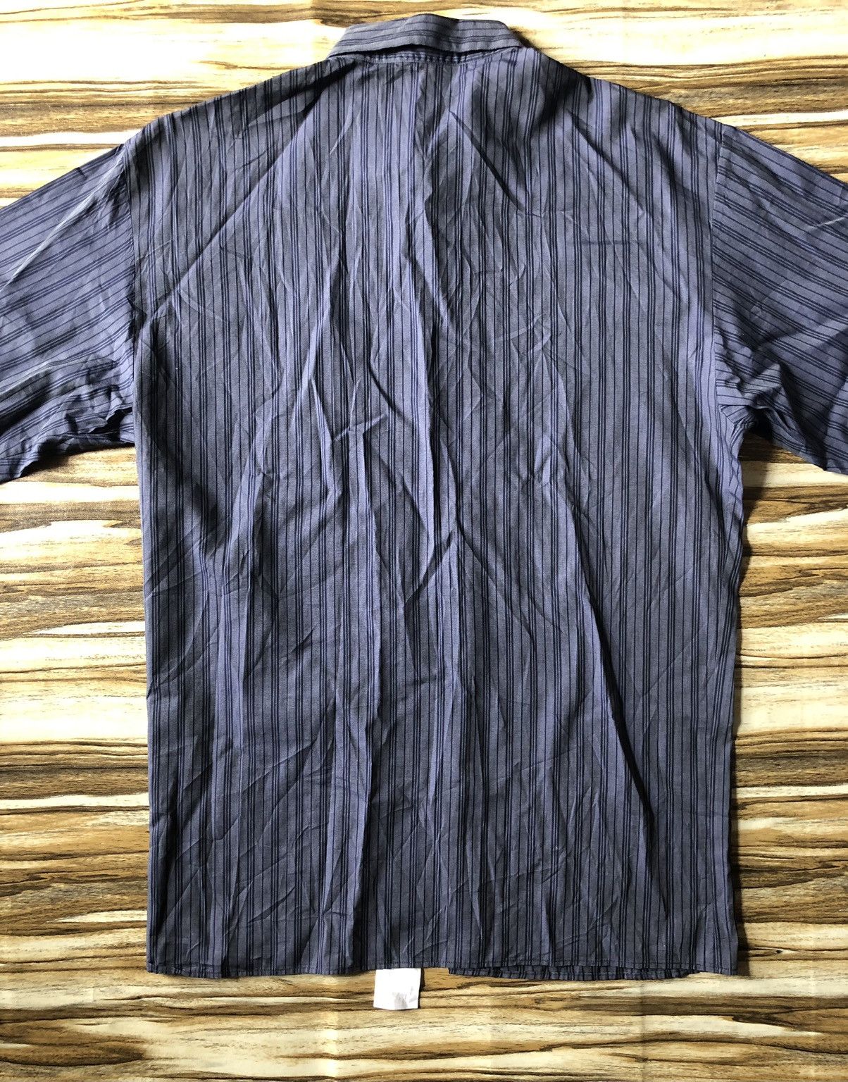 Versus Versace Vintage Versus B/D striped shirt Size US XL / EU 56 / 4 - 3 Thumbnail