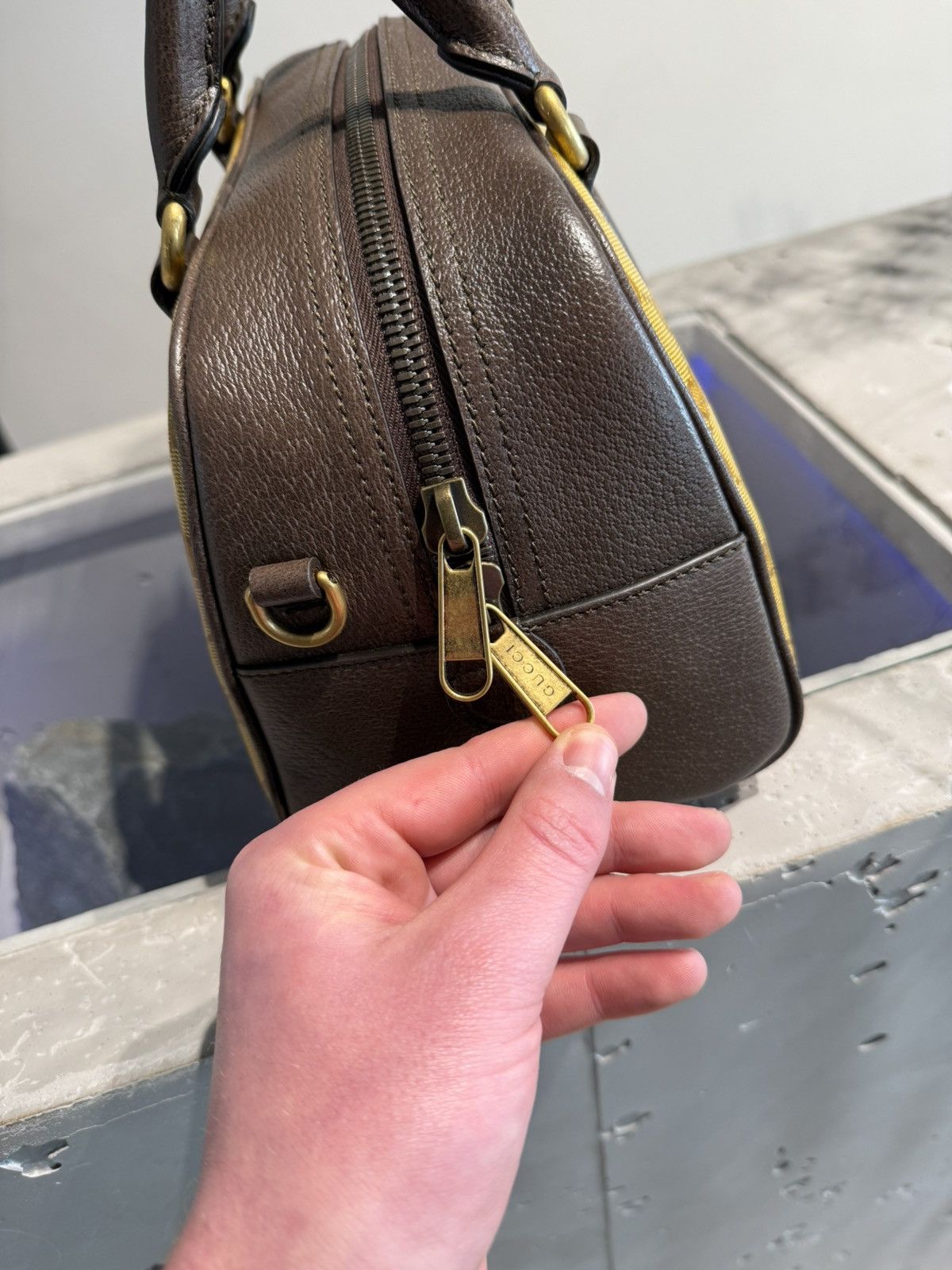 Adidas × Gucci BNWT Gucci x Adidas Medium Bag Size ONE SIZE - 4 Thumbnail