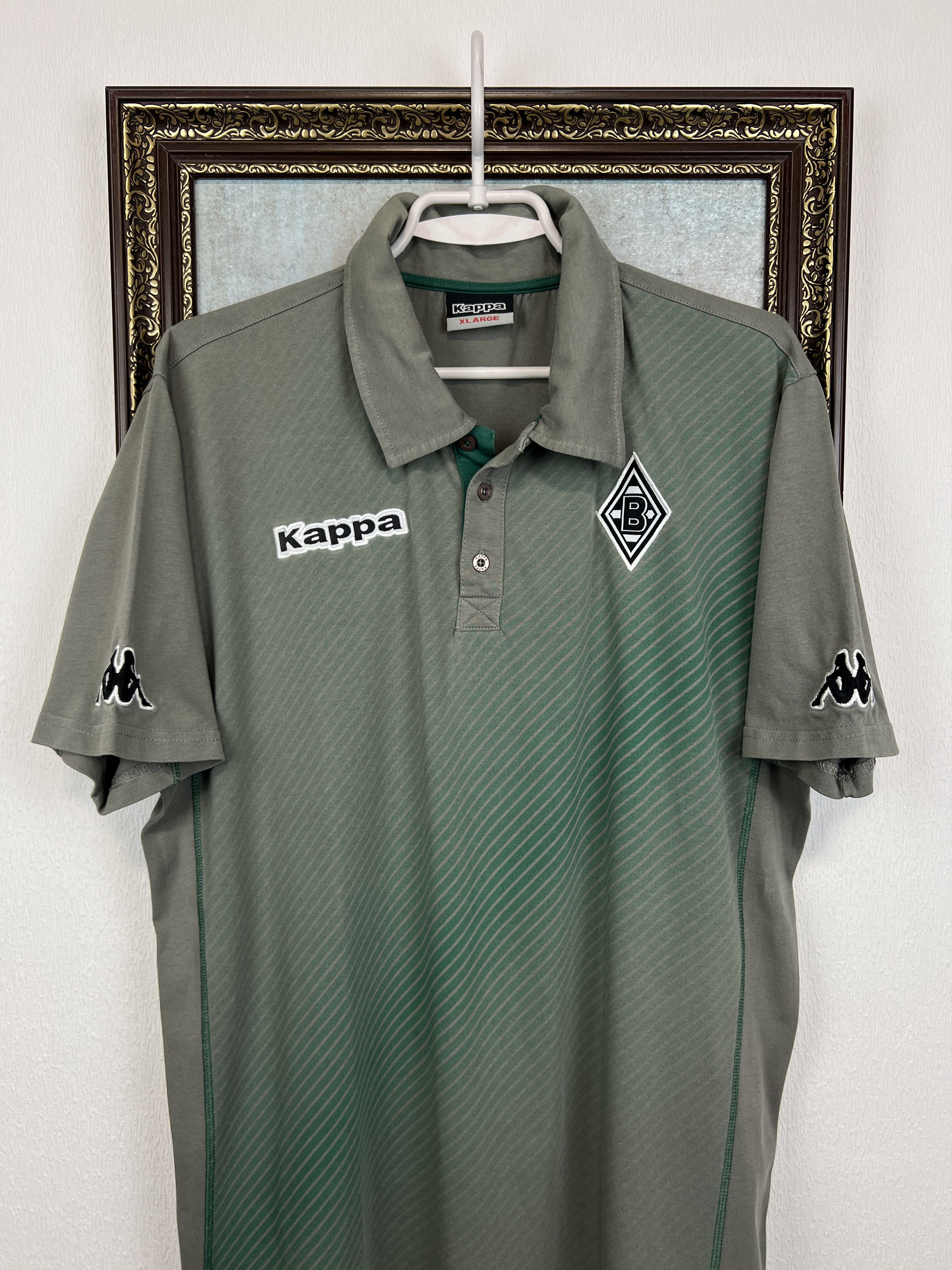 Kappa Monchengladbach Football Polo Shirt Soccer Train Jersey Size US XL / EU 56 / 4 - 2 Thumbnail