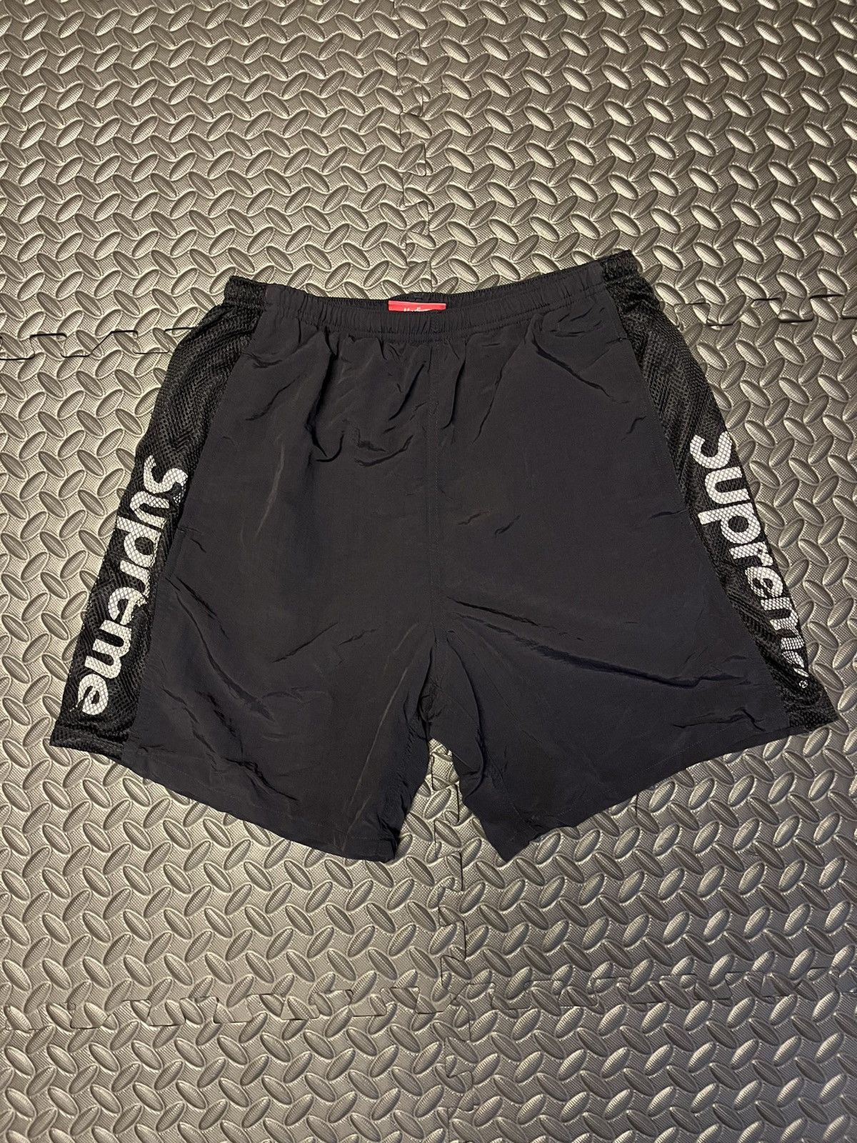 Supreme Mesh Panel Water Short Black Men's - SS20 - GB