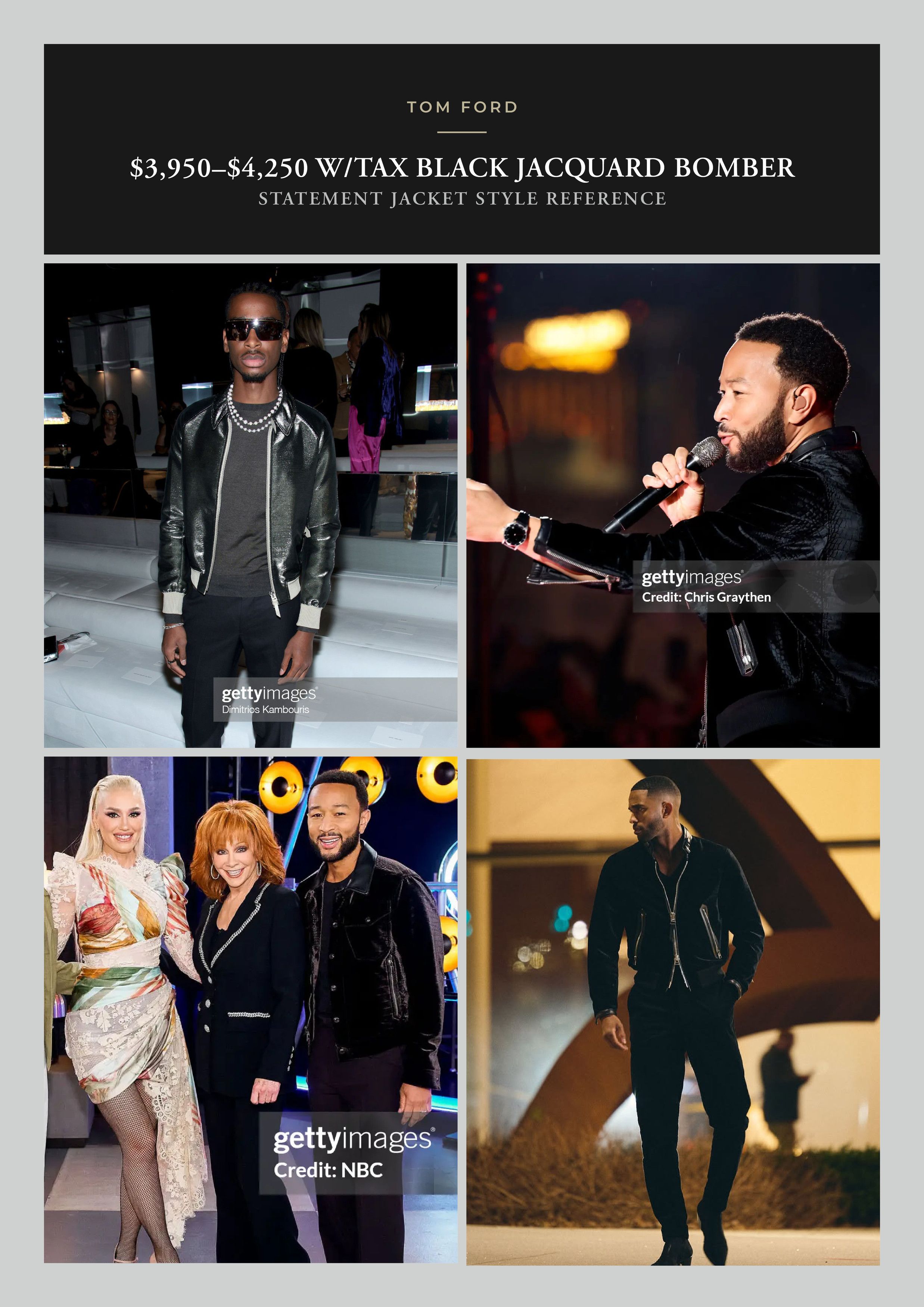 Tom Ford Best Dressed NWT Rare $4K w/tax TOM FORD Jacquard Bomber Size US M / EU 48-50 / 2 - 3 Thumbnail