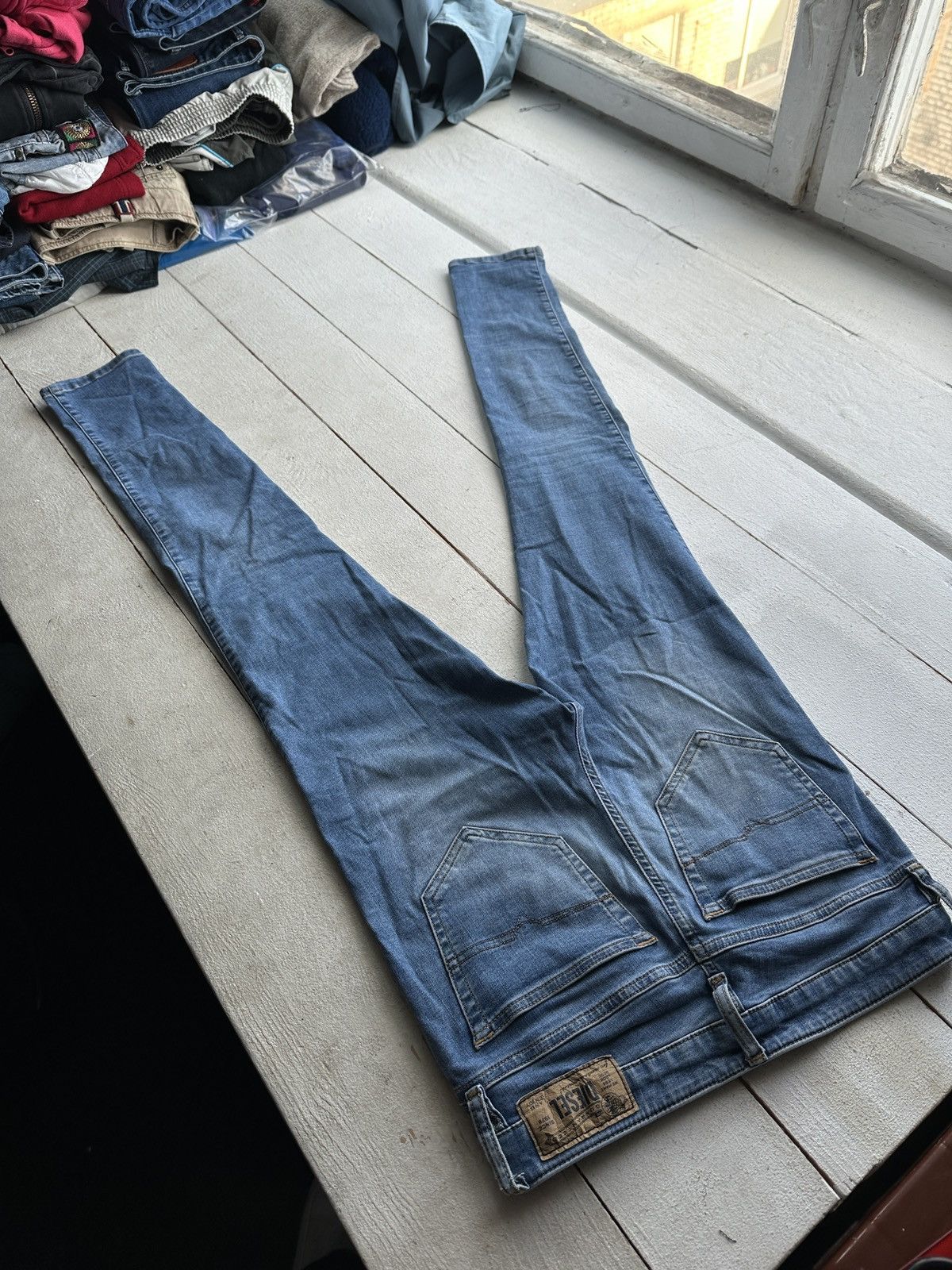 Diesel 🚨 DIESEL IFSIXWASNINE JEANS DENIM RARE Y2K FIT GOTHIC PUNK Size 27" / US 4 / IT 40 - 8 Thumbnail