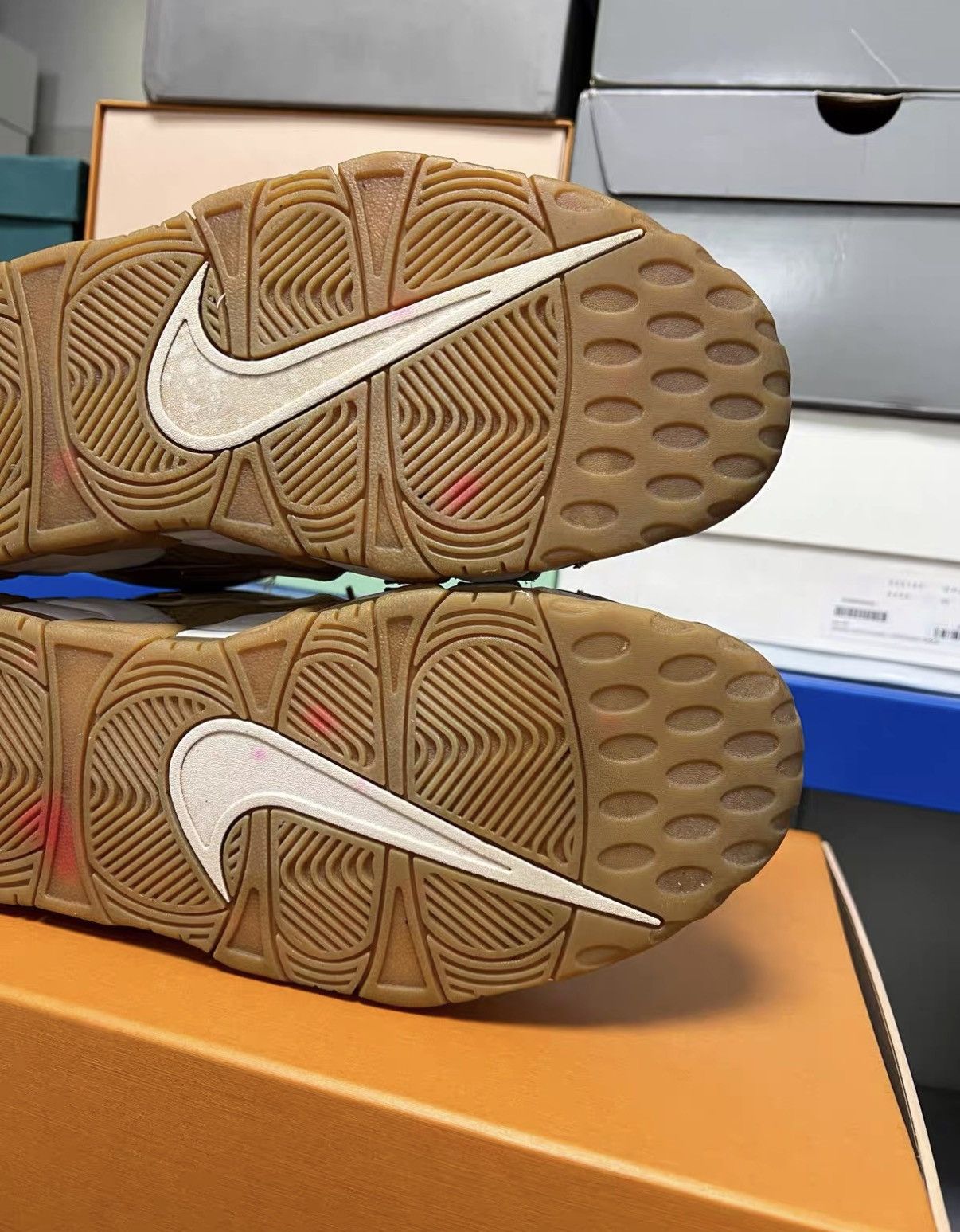 Nike Nike Air More Uptempo Wheat J42 Size US 9.5 / EU 42-43 - 9 Thumbnail
