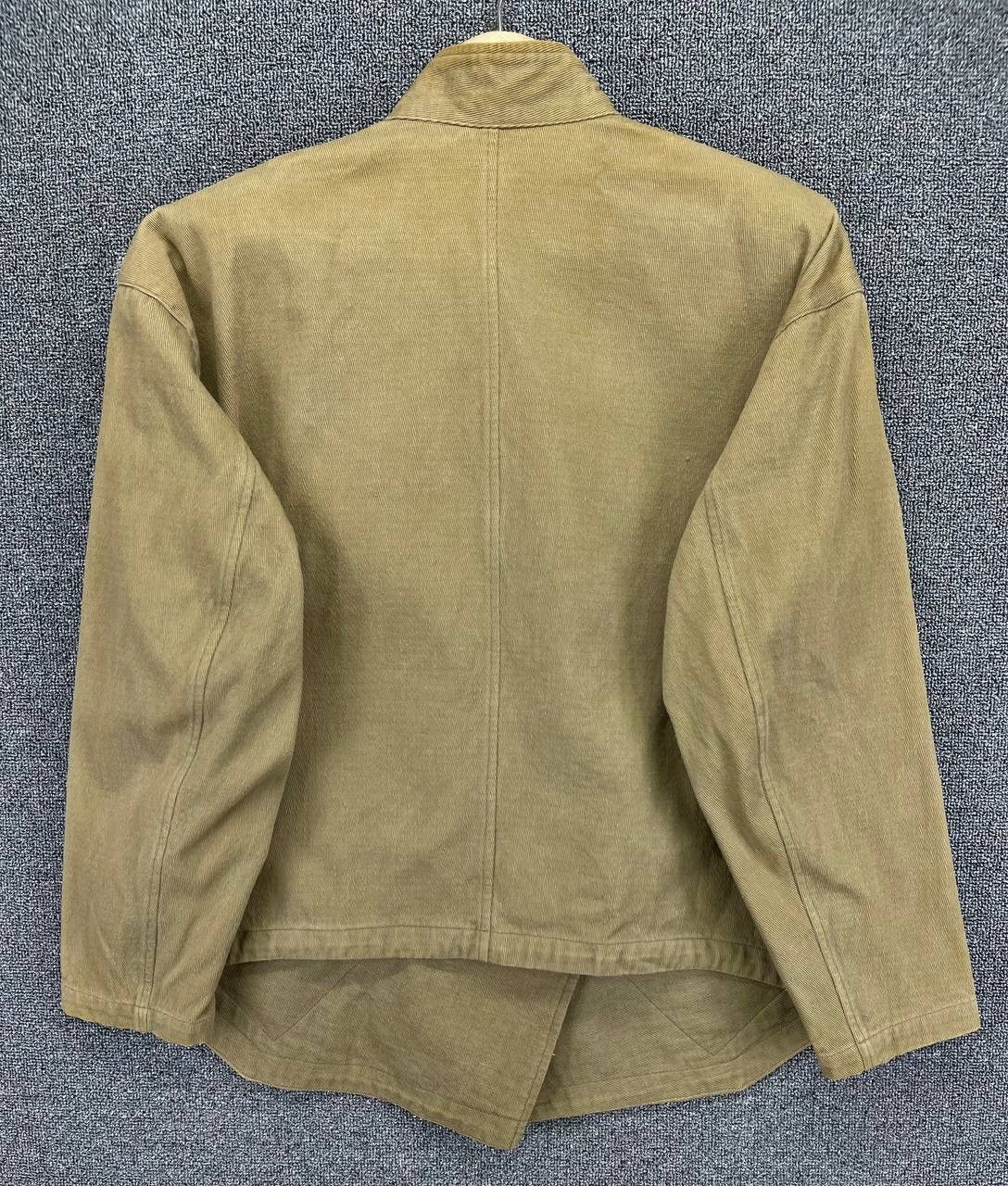Issey Miyake Vintage 80s Issey Miyake Brown Cardigan Jacket Size US L / EU 52-54 / 3 - 10 Thumbnail