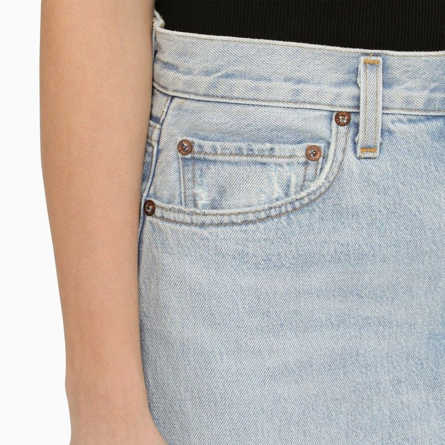 Agolde o1d2blof0724 Denim Skirt in Blue Size 25" / US 0 / IT 36 - 5 Thumbnail