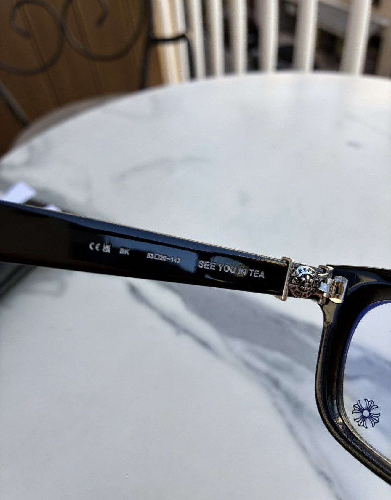 Chrome Hearts CHROME HEARTS SEE YOU IN TEA Glasses Size ONE SIZE - 7 Thumbnail