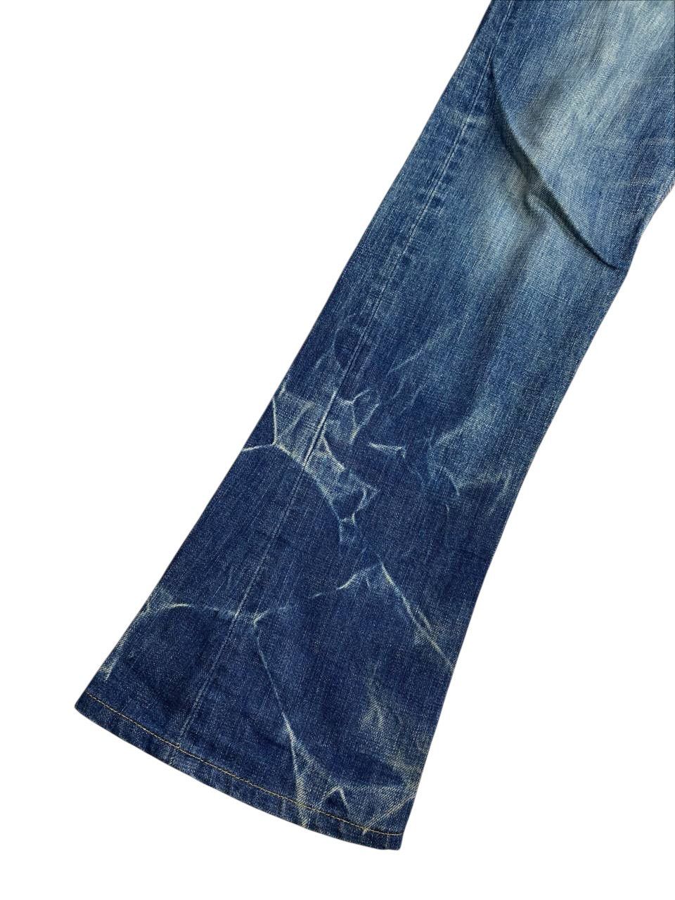 Hysteric Glamour 2000's Hysteric Glamour Flare Distressed Mudwash Denim Size US 32 / EU 48 - 14 Thumbnail
