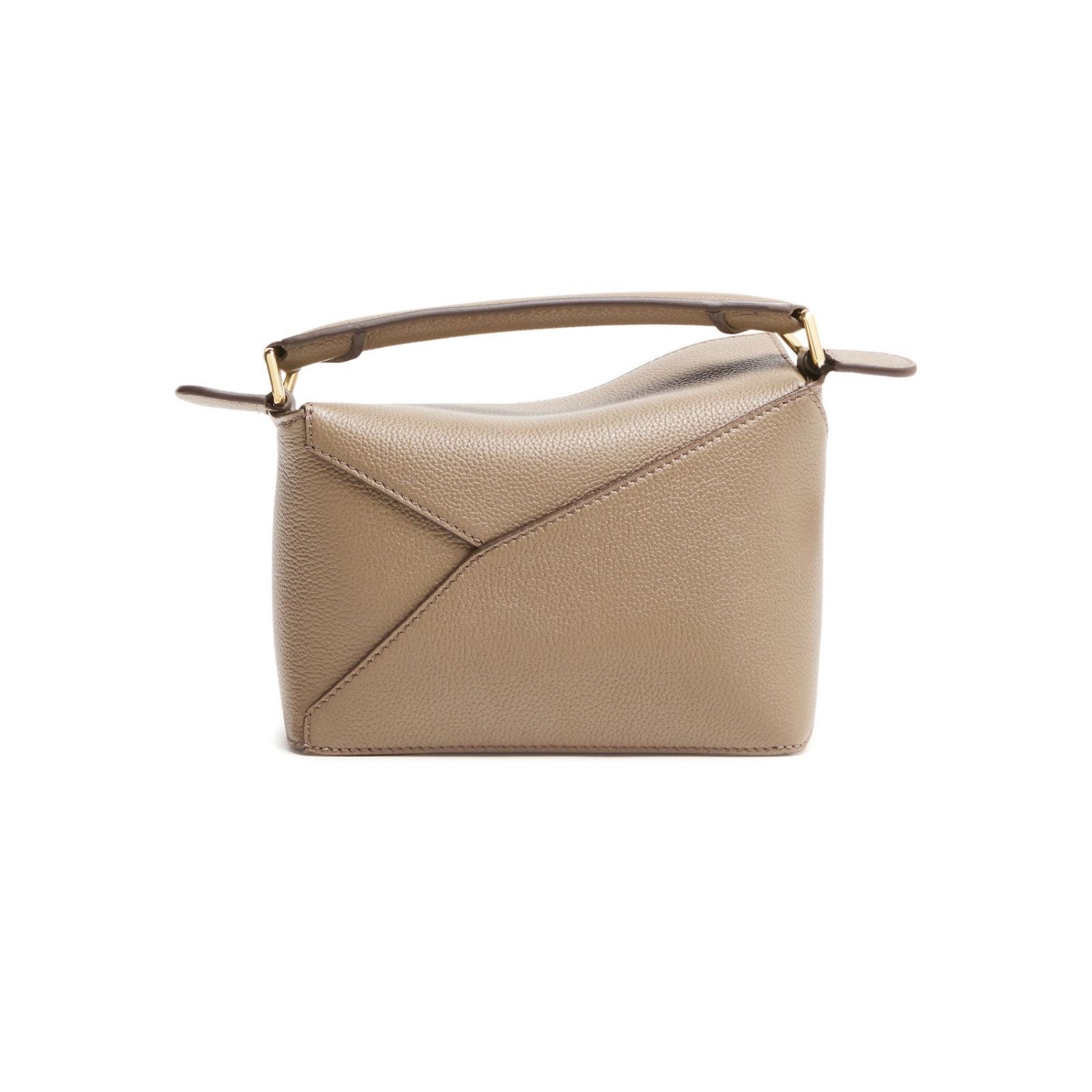 Loewe LOEWE Puzzle Edge Mini Taupe Leather Handbag New & Authentic Size ONE SIZE - 3 Thumbnail