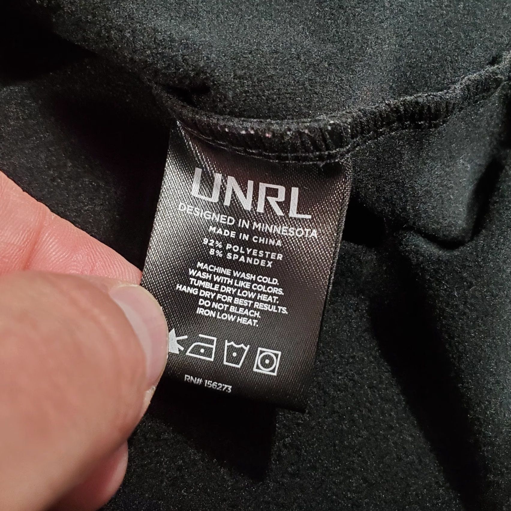 Vintage UNRL 1/4 Zip Pullover Mens M Black Shirt Jacket Performance Stretch Golf Logo Size US M / EU 48-50 / 2 - 5 Thumbnail