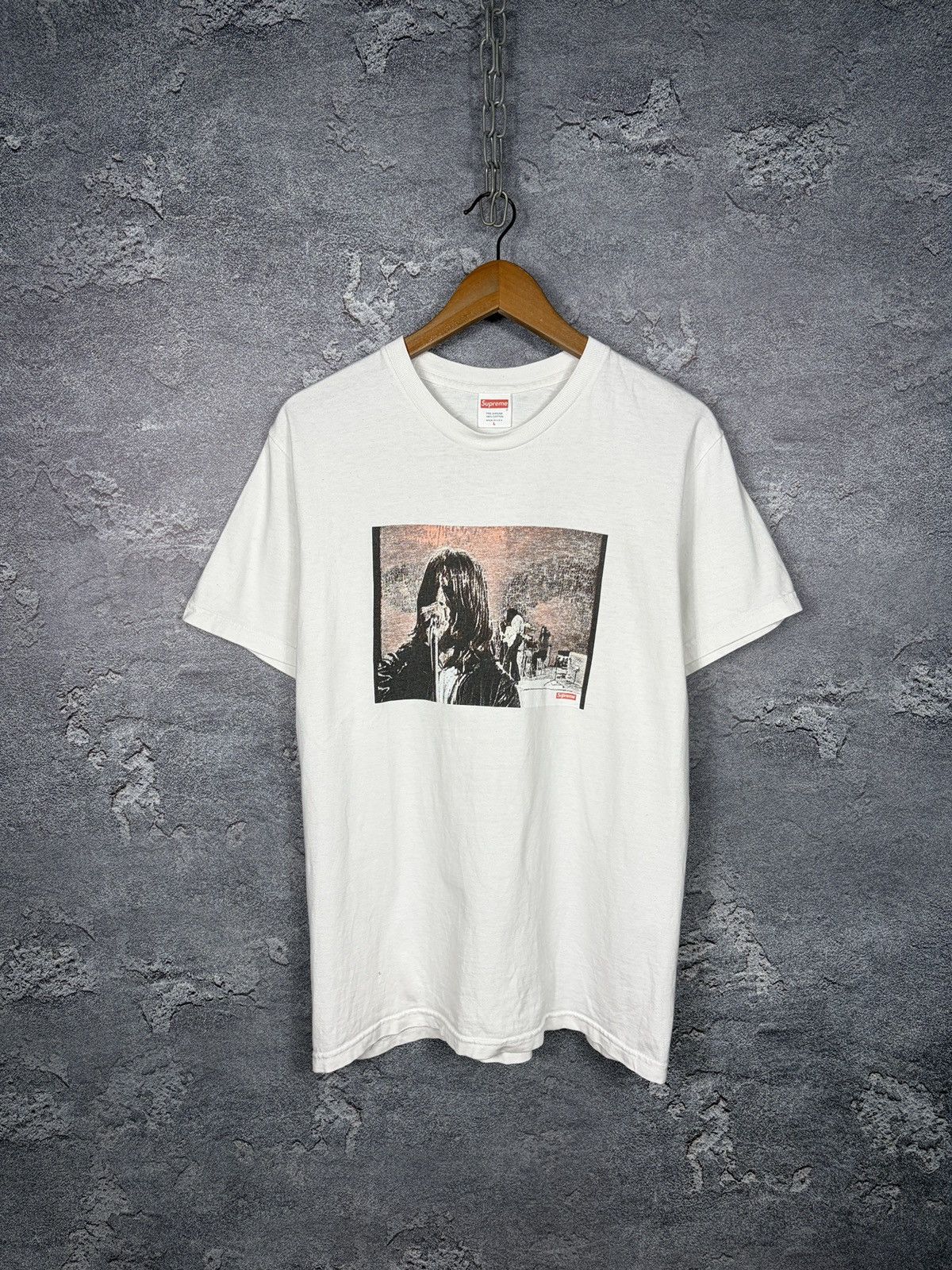 Supreme L Supreme Lil B Based Tee Why Hate? White t-shirt tee trap