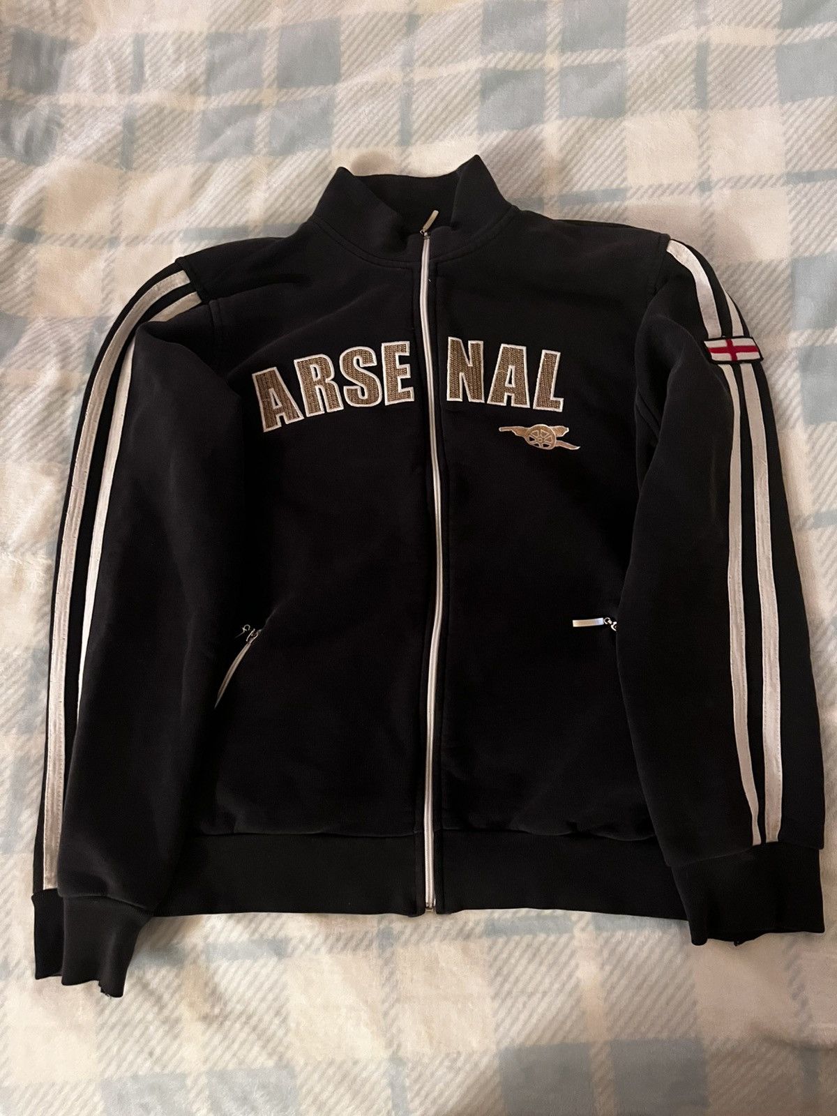 Vintage Vintage Arsenal hoodie/zipup Size US M / EU 48-50 / 2 - 6 Thumbnail