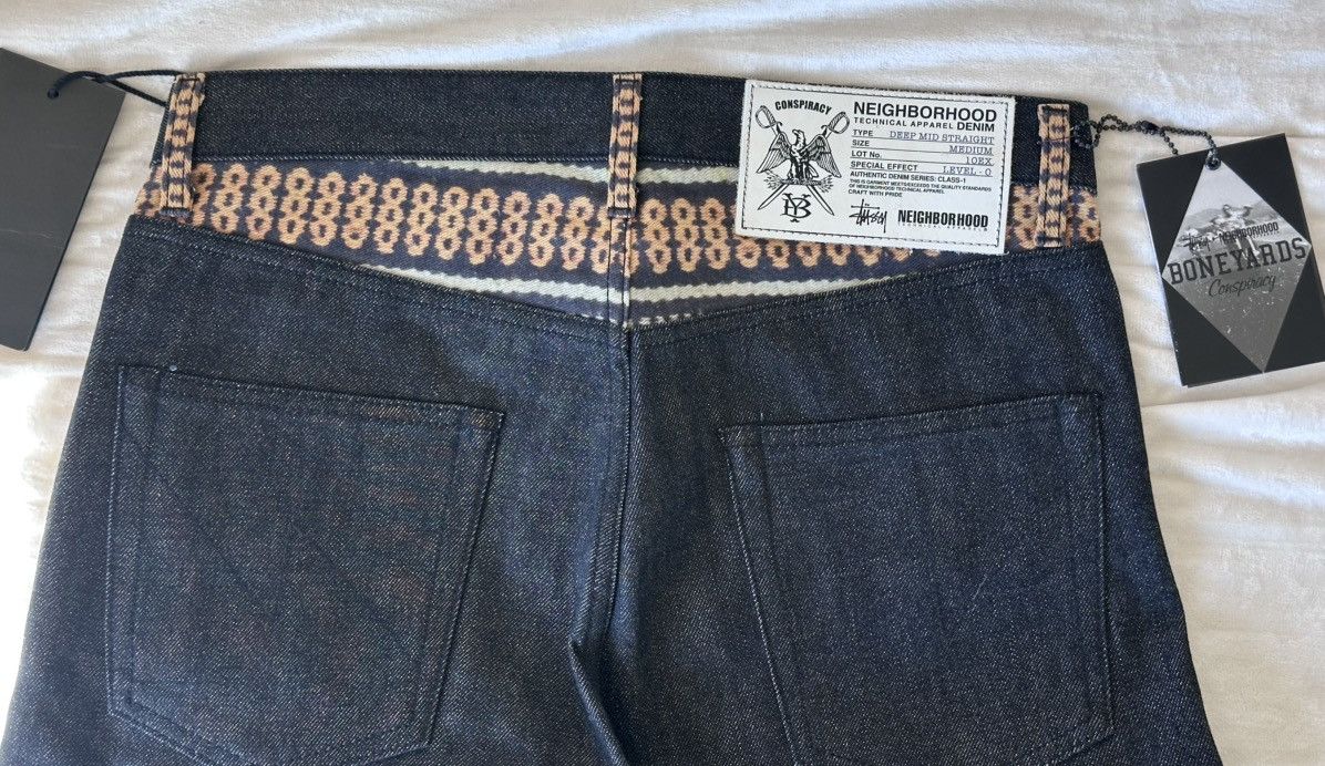 Stussy Neighborhood x Stussy Japanese Selvedge Demin Size US 32 / EU 48 - 12 Thumbnail