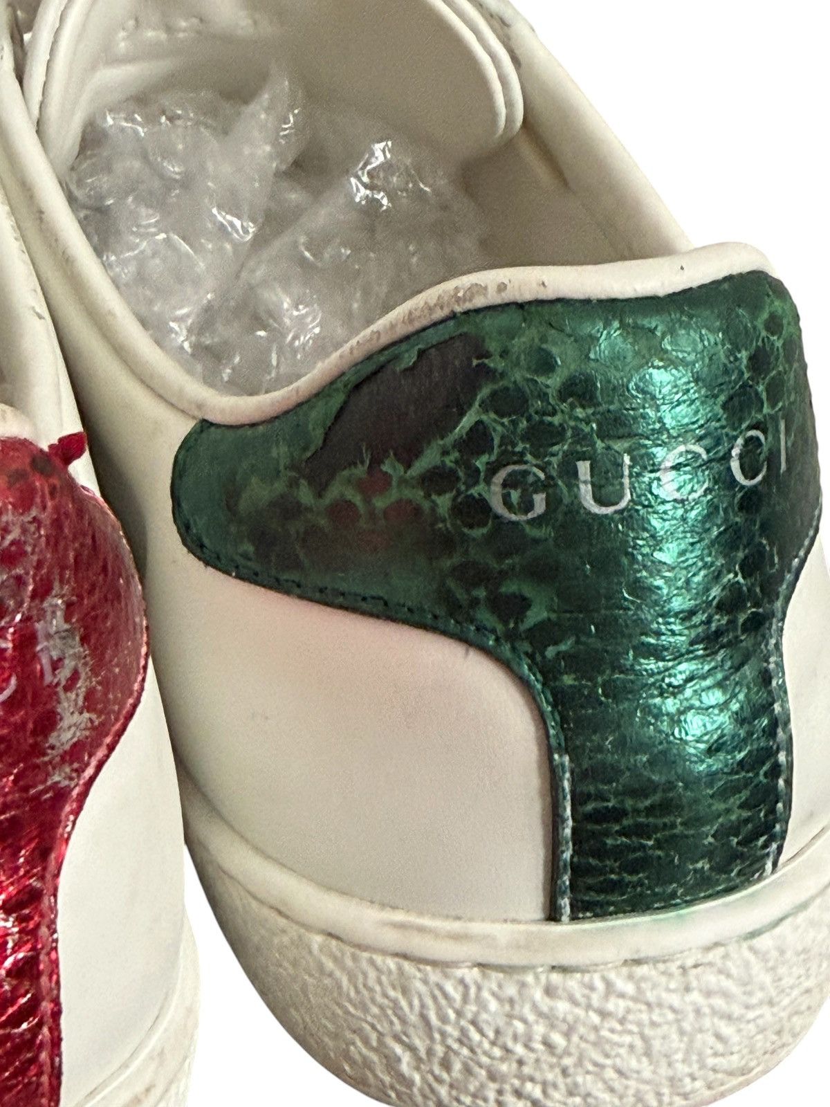 Gucci Gucci Ace leather sneakers Size US 6 / IT 36 - 11 Thumbnail