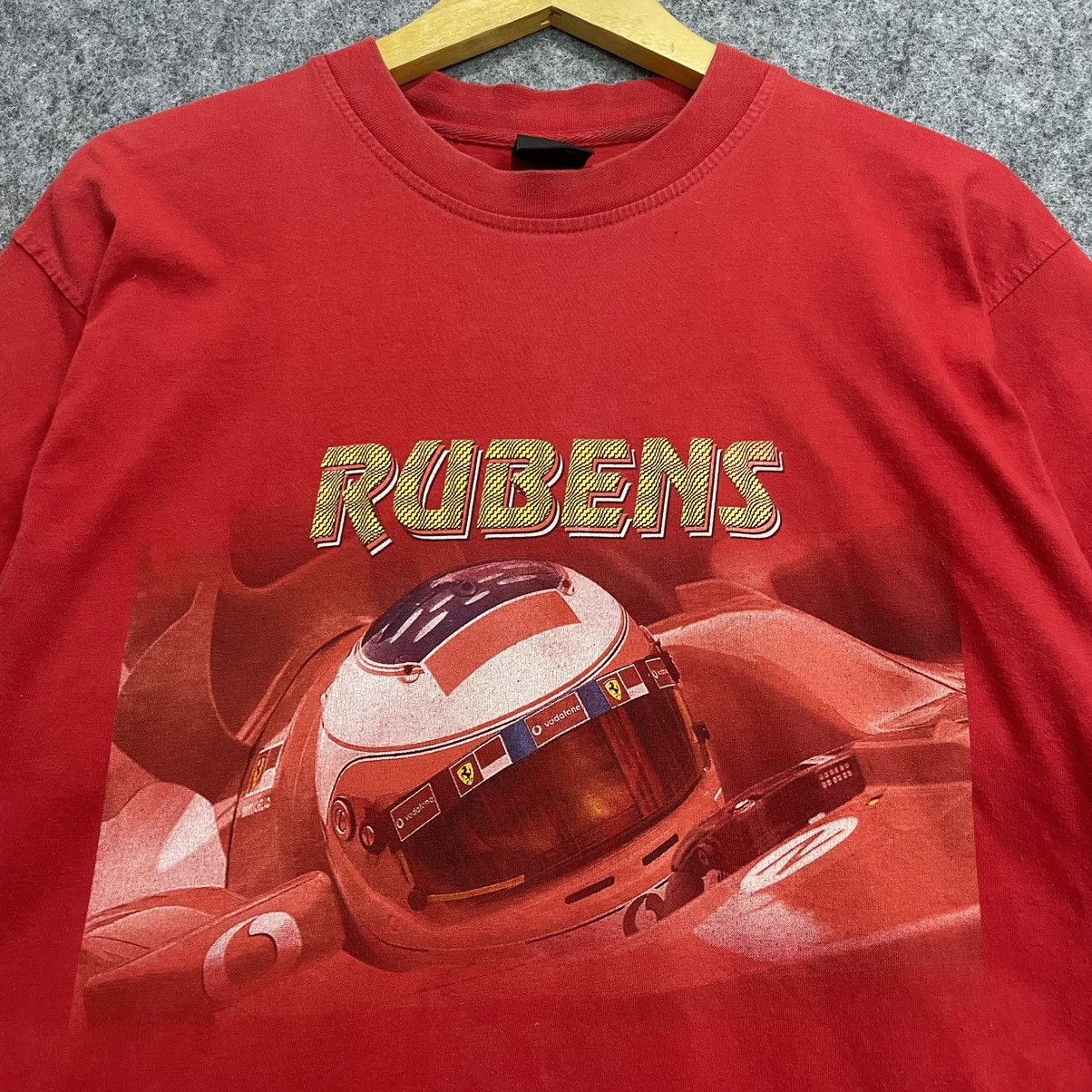 Ferrari Vintage Rubens Barrichello Ferrari T-Shirt Size US M / EU 48-50 / 2 - 2 Thumbnail