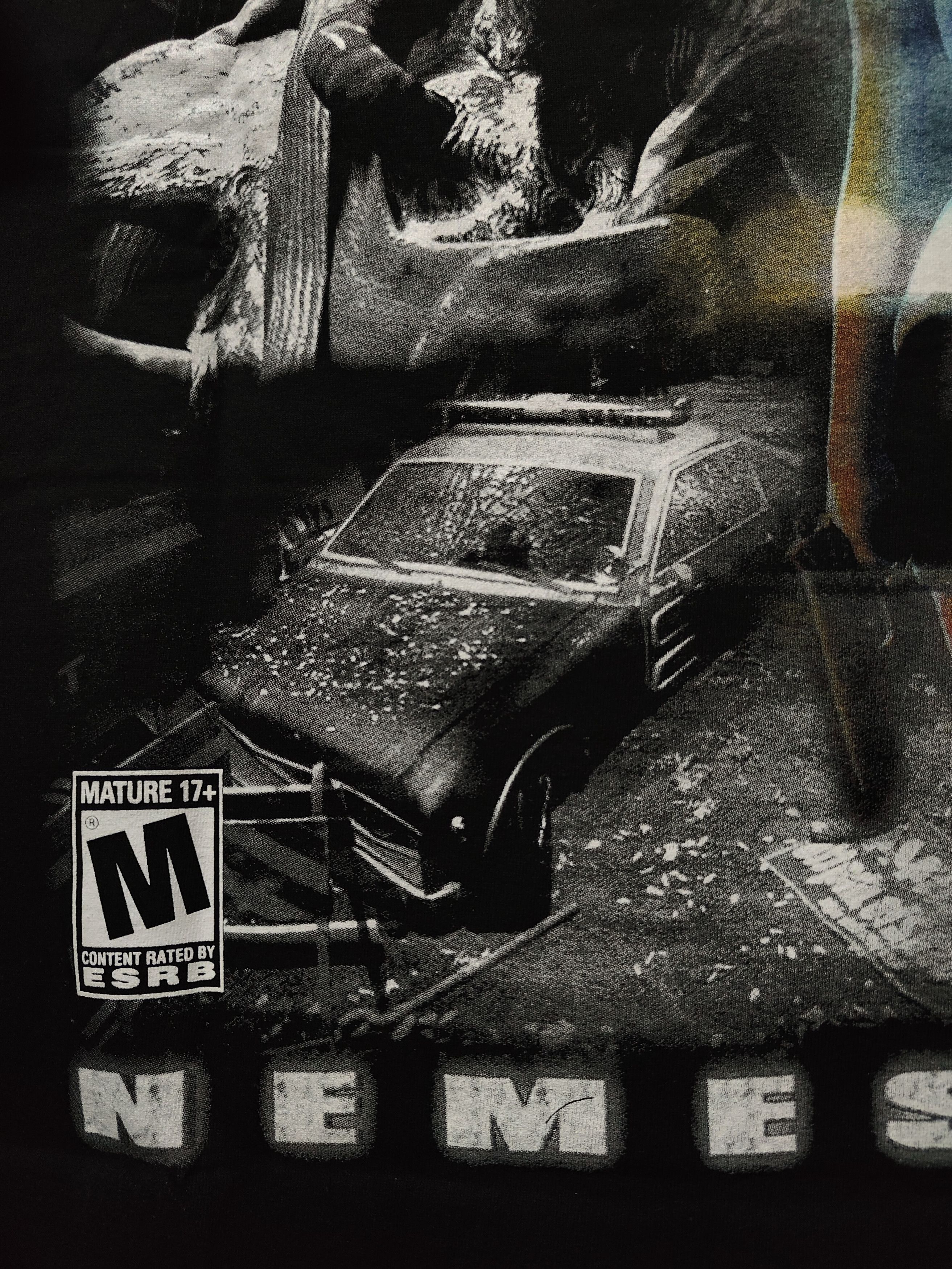 Playstation Resident Evil 3 Nemesis Games Version T-shirt Size US XL / EU 56 / 4 - 7 Thumbnail
