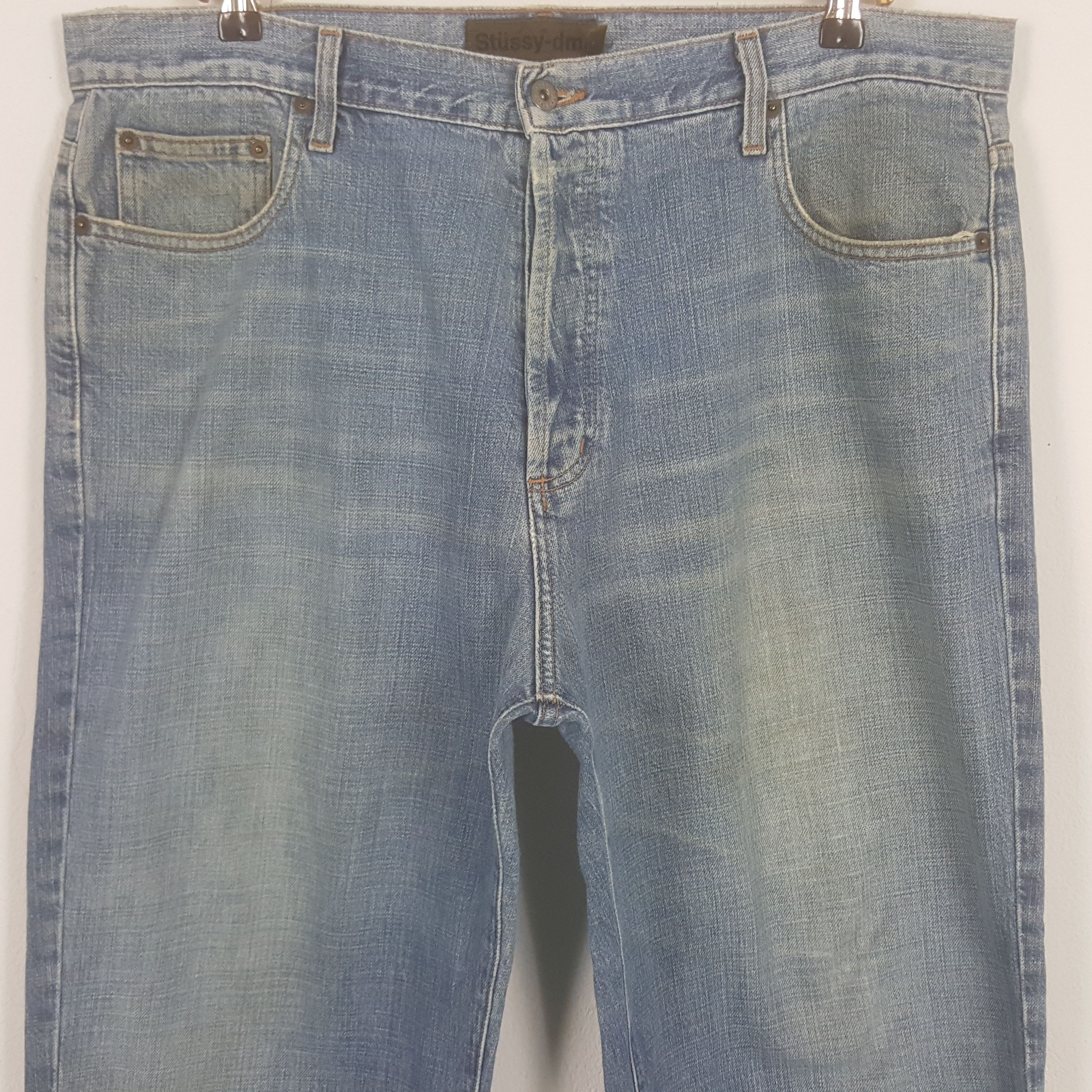 Stussy × Vintage Vintage Stussy American Streetwear Style Denim Jeans Size US 38 / EU 54 - 5 Thumbnail