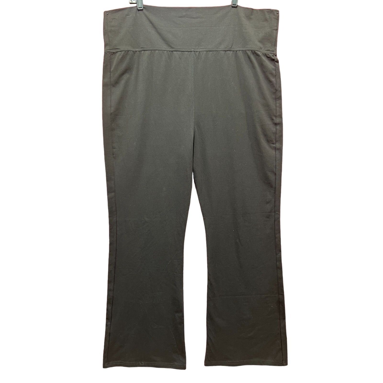 Other Rue + - Women's Stretch Flare Leg Pants - Black - 4X Size 42" / US 20 - 1 Thumbnail