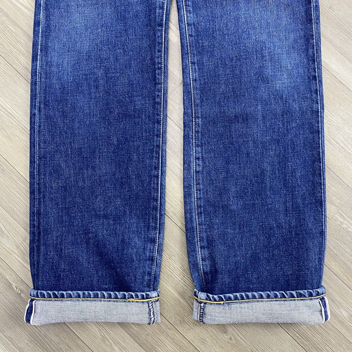 Levi's 🇯🇵 1990s Levis 702xx Selvedge Buckle Back Faded Blue Jeans Size US 27 - 11 Thumbnail