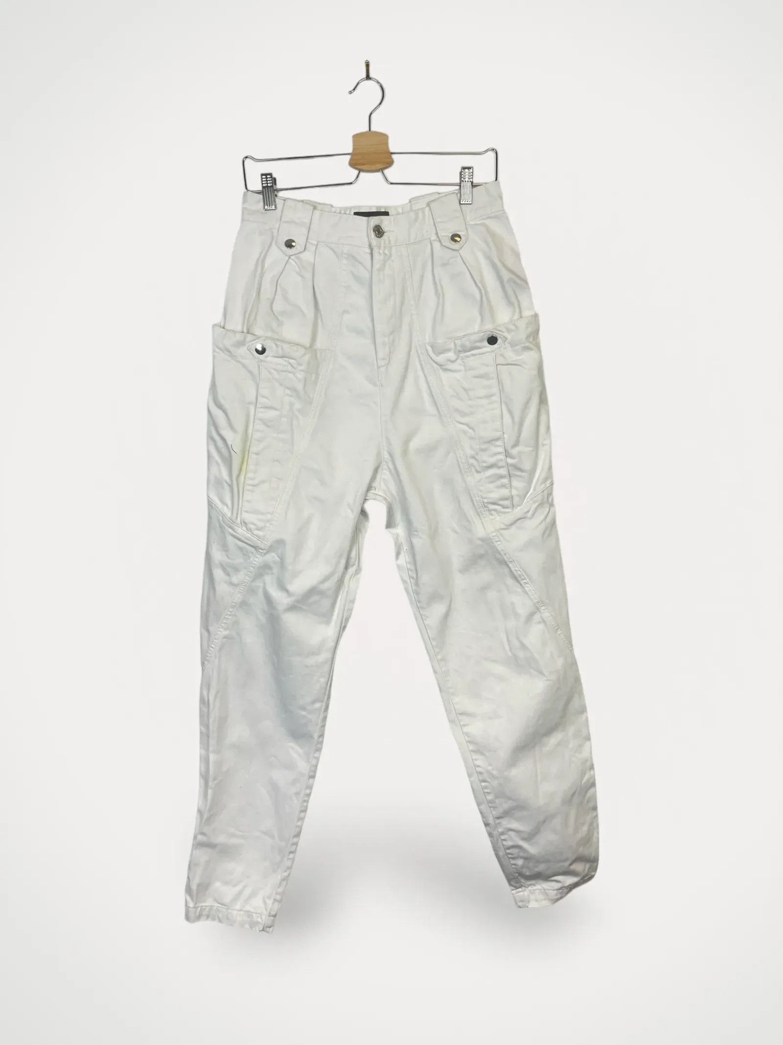 image of Isabel Marant Jeans in White, Women's (Size 38)