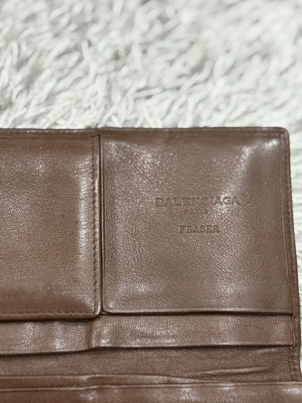 Balenciaga VINTAGE BALENCIAGA FRASER LEATHER WALLET Size ONE SIZE - 9 Thumbnail
