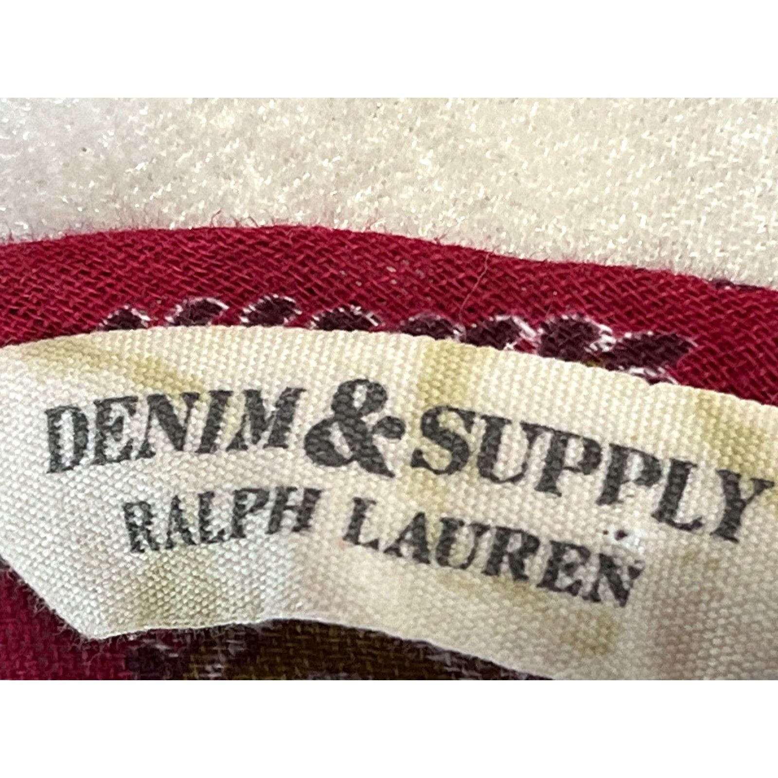 Vintage Ralph Lauren Womens Peasant Blouse Top Small Red Floral 3/4 Sleeve Cotton Casual Size S / US 4 / IT 40 - 7 Thumbnail