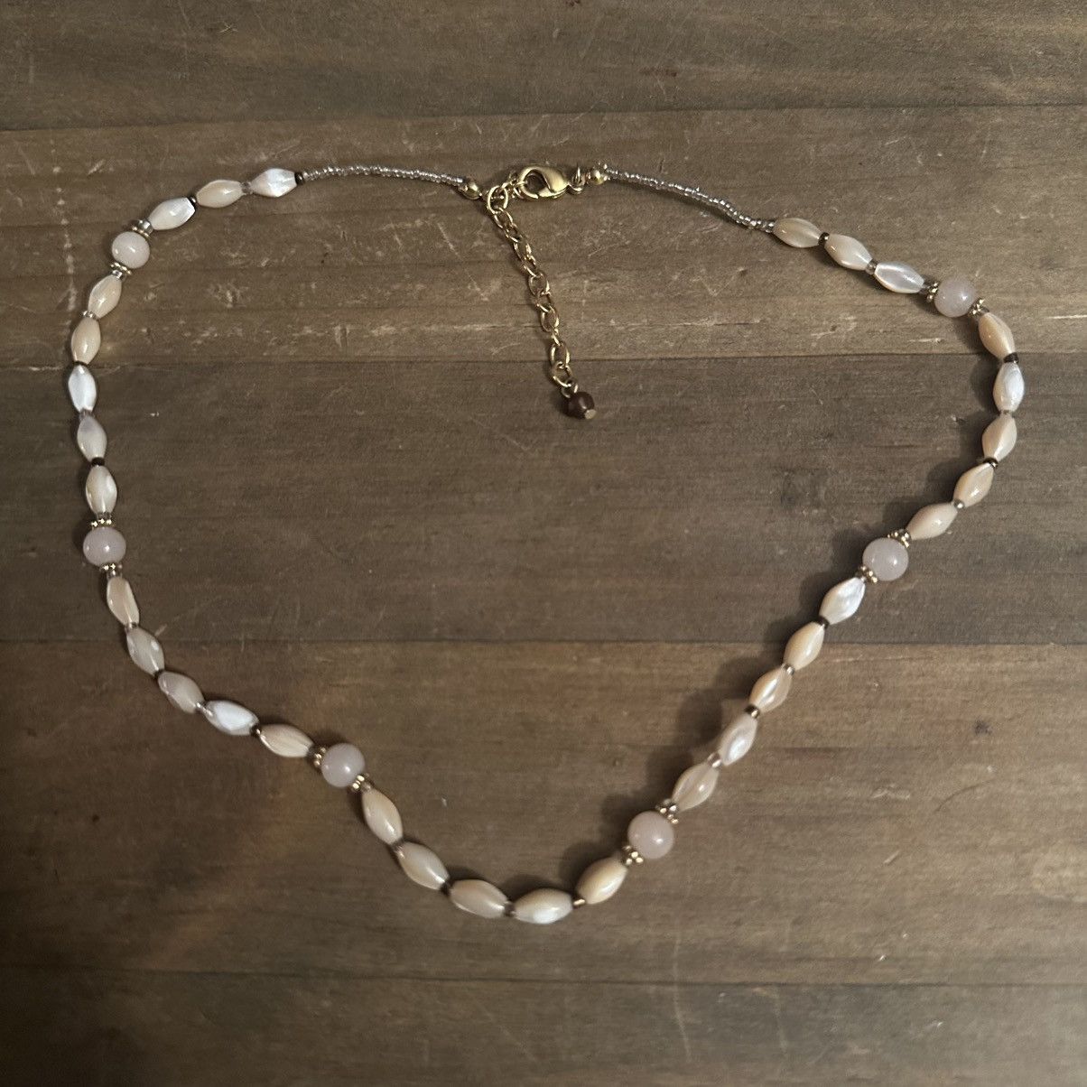 Other Agate rice bead necklace Size ONE SIZE - 2 Thumbnail