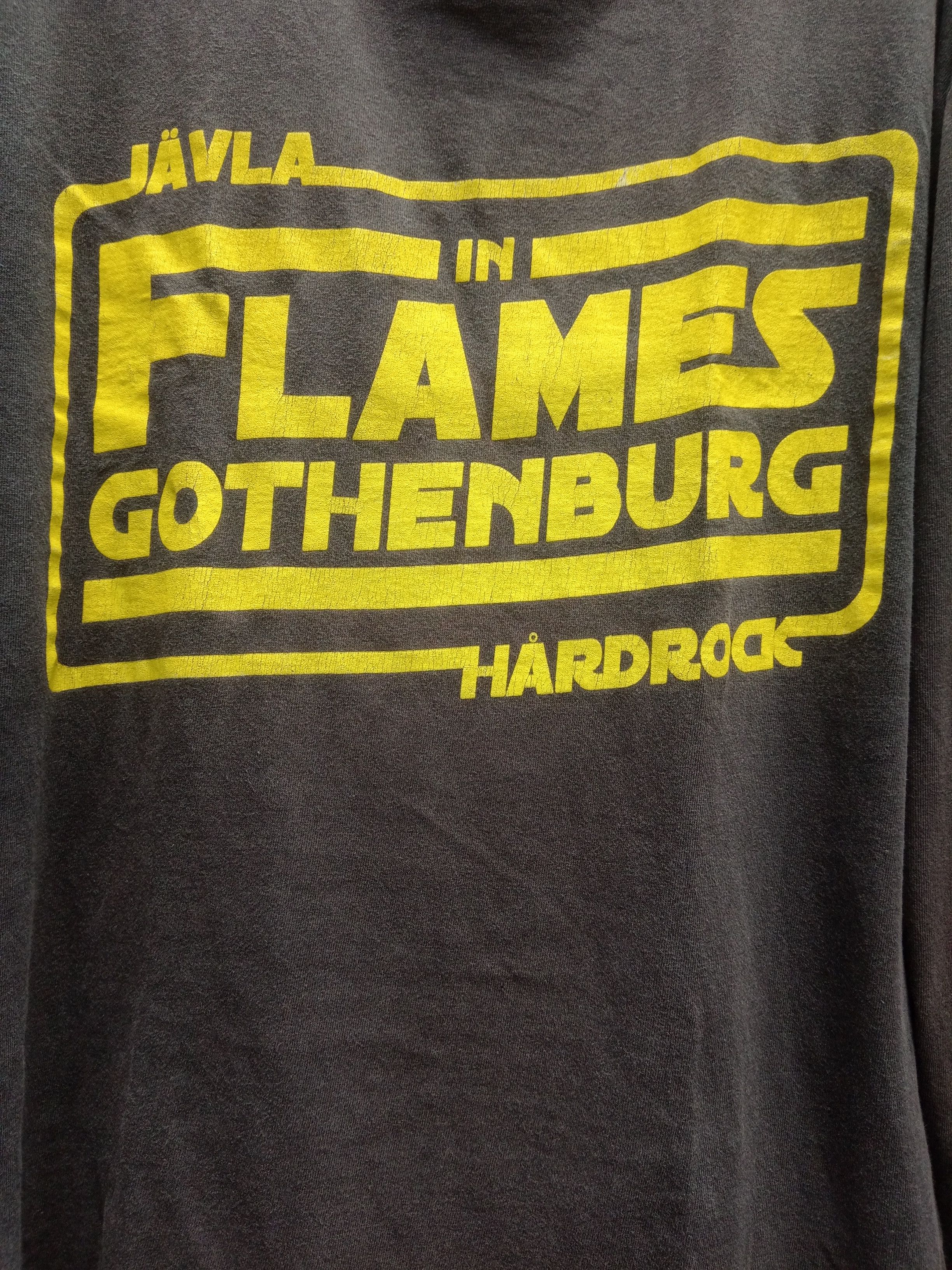 Band Tees Vintage INFLAMES gothenburg RARE Size US L / EU 52-54 / 3 - 2 Thumbnail