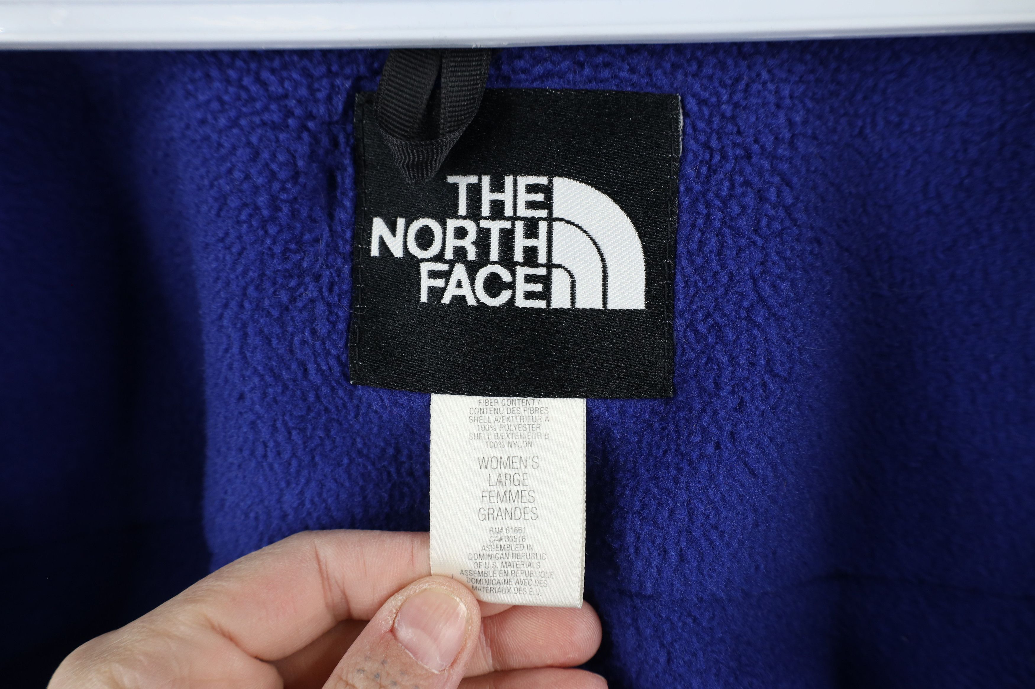 The North Face × Vintage Vintage 90s The North Face Full Zip Fleece Vest Jacket Size L / US 10 / IT 46 - 9 Thumbnail