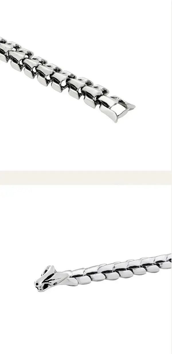 Jewelry Silver Chunky Chain Link Bracelet, Men's Accessory Size ONE SIZE - 2 Thumbnail