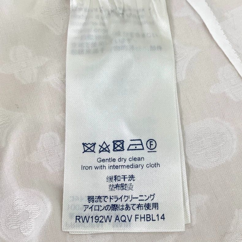 Louis Vuitton Louis Vuitton Cotton lapel long-sleeved shirt with white l Size XXS / US 00 / IT 34 - 6 Thumbnail