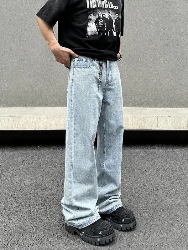 Jean VIBE Blue Baggy Denim Jeans Size US 30 / EU 46 - 1 Thumbnail