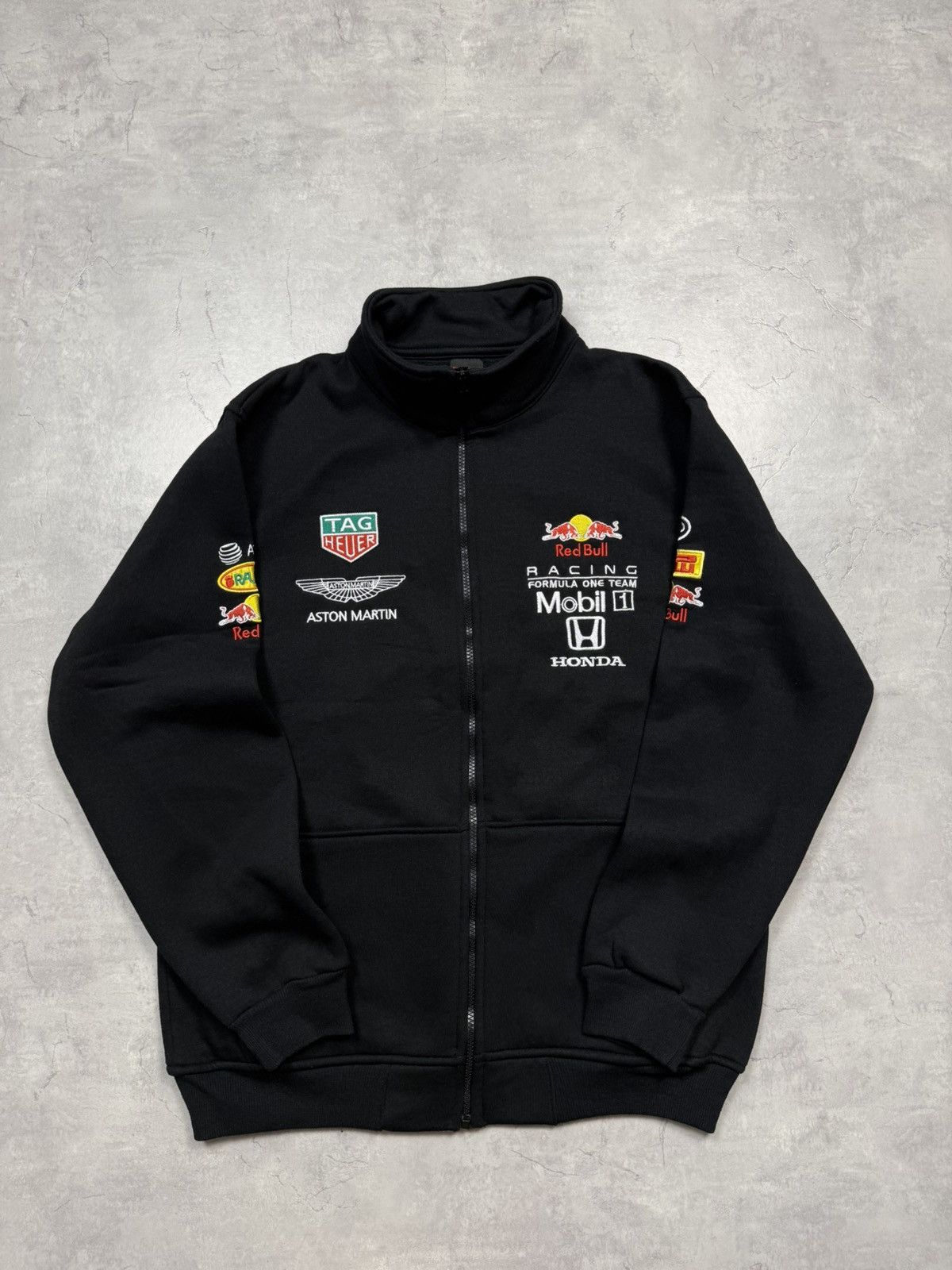 Red Bull Red Bull Vintage Racing Zip Hoodie Size US XXL / EU 58 / 5 - 1 Thumbnail