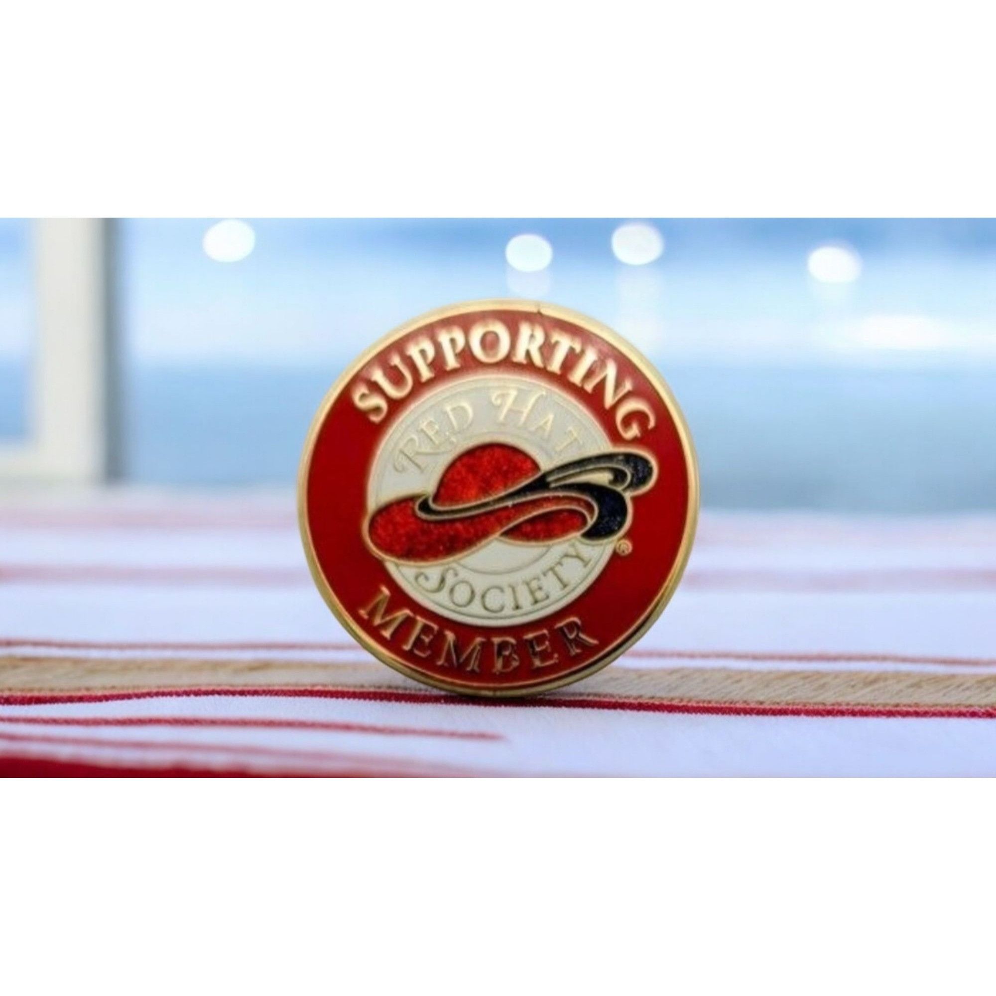 Other Official Supporting Red Hat Society Members Pin 2010 Womens Size ONE SIZE - 12 Thumbnail