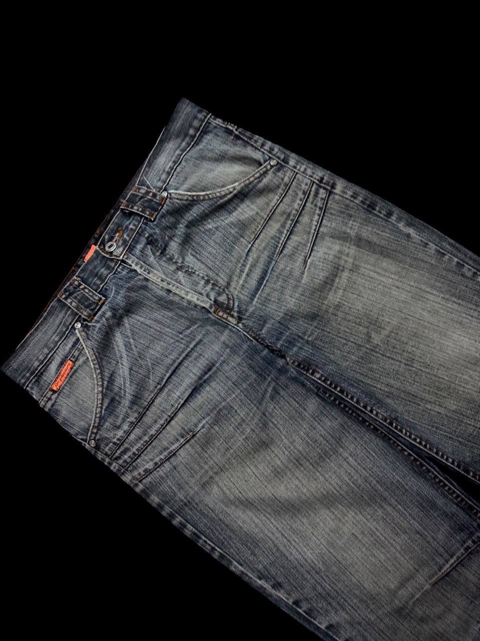Other Vintage 90s Style Japanese Rusty Mudwash Thrashed Style Jean Size US 32 / EU 48 - 6 Thumbnail