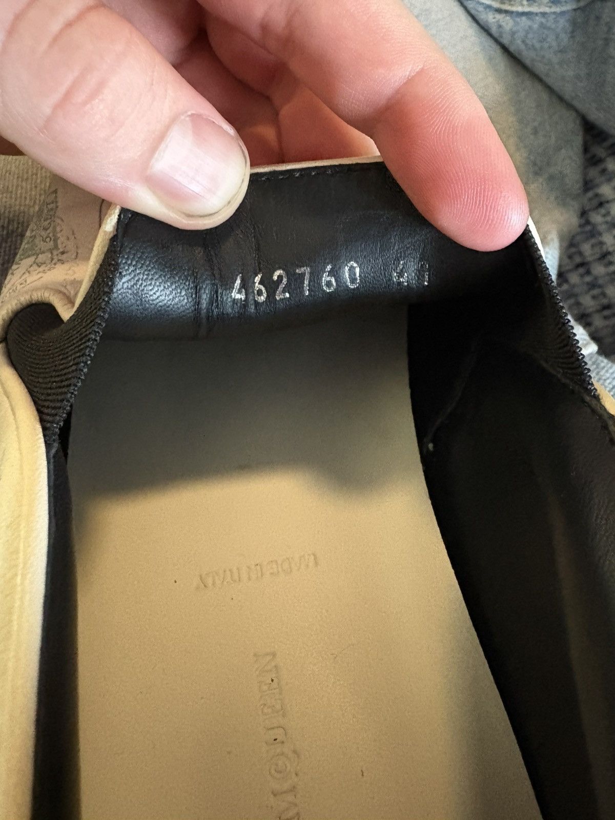 Alexander McQueen 2017 Alexander McQueen Letters from India sneakers Size US 8.5 / EU 41-42 - 8 Thumbnail