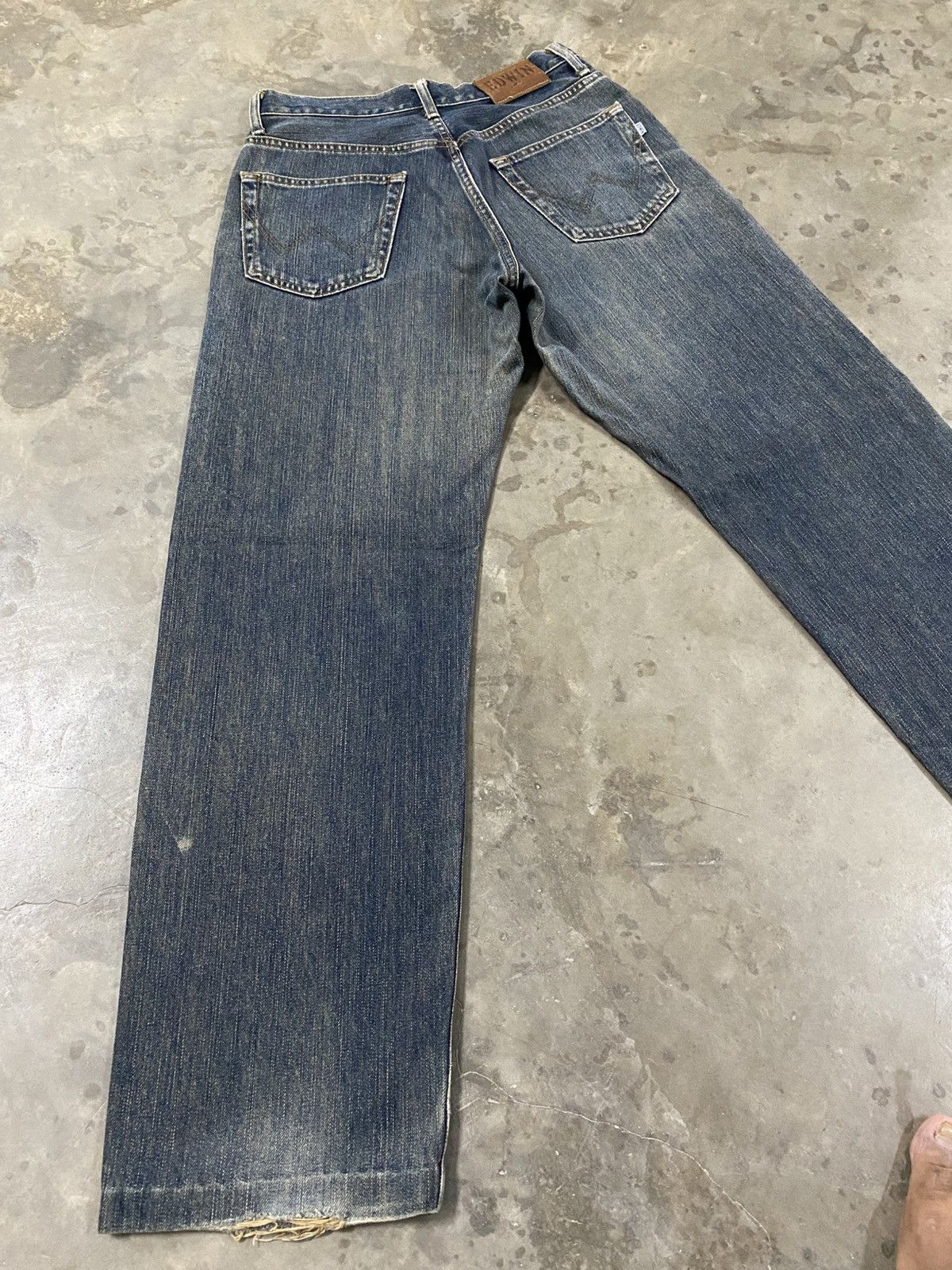Edwin × Hysteric Glamour × Tornado Mart Made in Japan Vintage Edwin 405 Rusty Jeans @263 Size US 29 - 8 Thumbnail