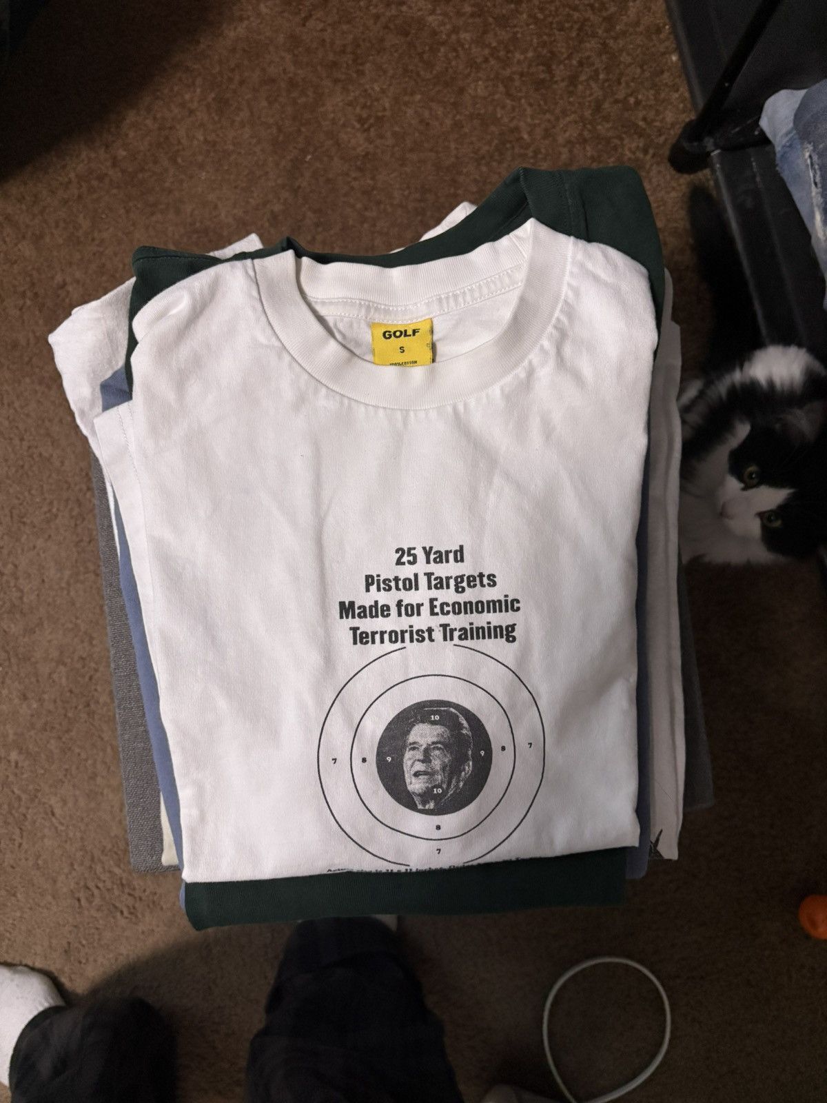 Golf Wang GolfWang Ronald Regan Tee Tyler the Creator Size US S / EU 44-46 / 1 - 1 Preview
